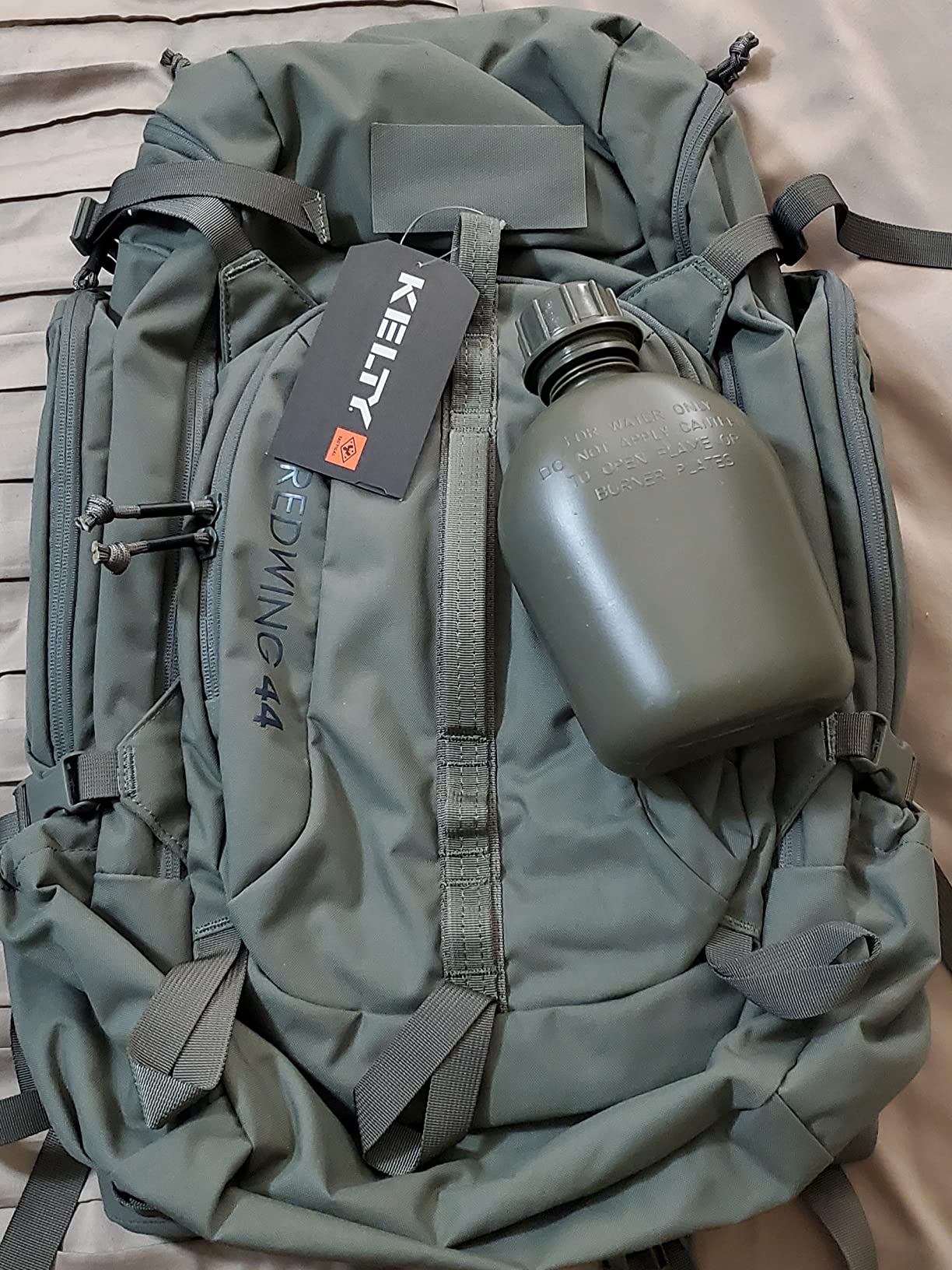 Kelty Redwing Tactical Backpack - Built to Military Specification Army Backpack, Durable & Strong, Built to Last, Aluminum Stays, Ideal for Military, Police, Outdoors Hiking or Bug Out Bag | Black 44L customer photo 2