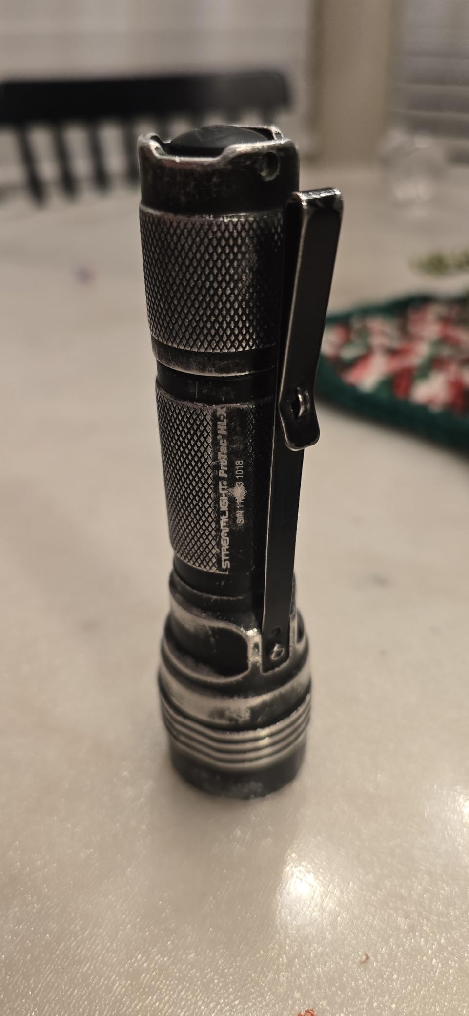 Streamlight 88085 ProTac HL-X 1,300-Lumen Flashlight, Black | 1,300 lumens; 35,000 candela peak beam; USB rechargeable capable; TEN-TAP programming; IPX7 waterproof customer photo 1