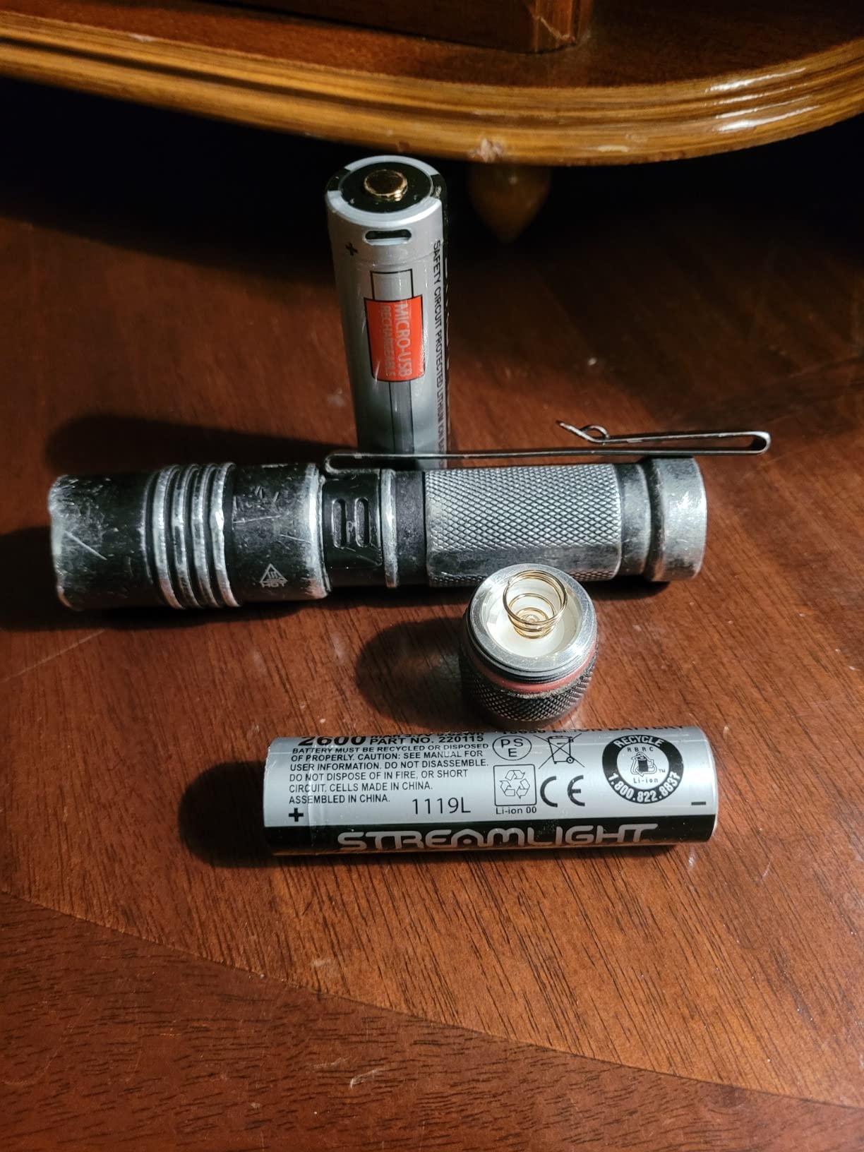 Streamlight 88083 ProTac 2L-X USB Tactical Flashlight, Black | 500 lumens; 6,800 candela; 165-meter beam; USB rechargeable capable; IPX7 waterproof customer photo 2