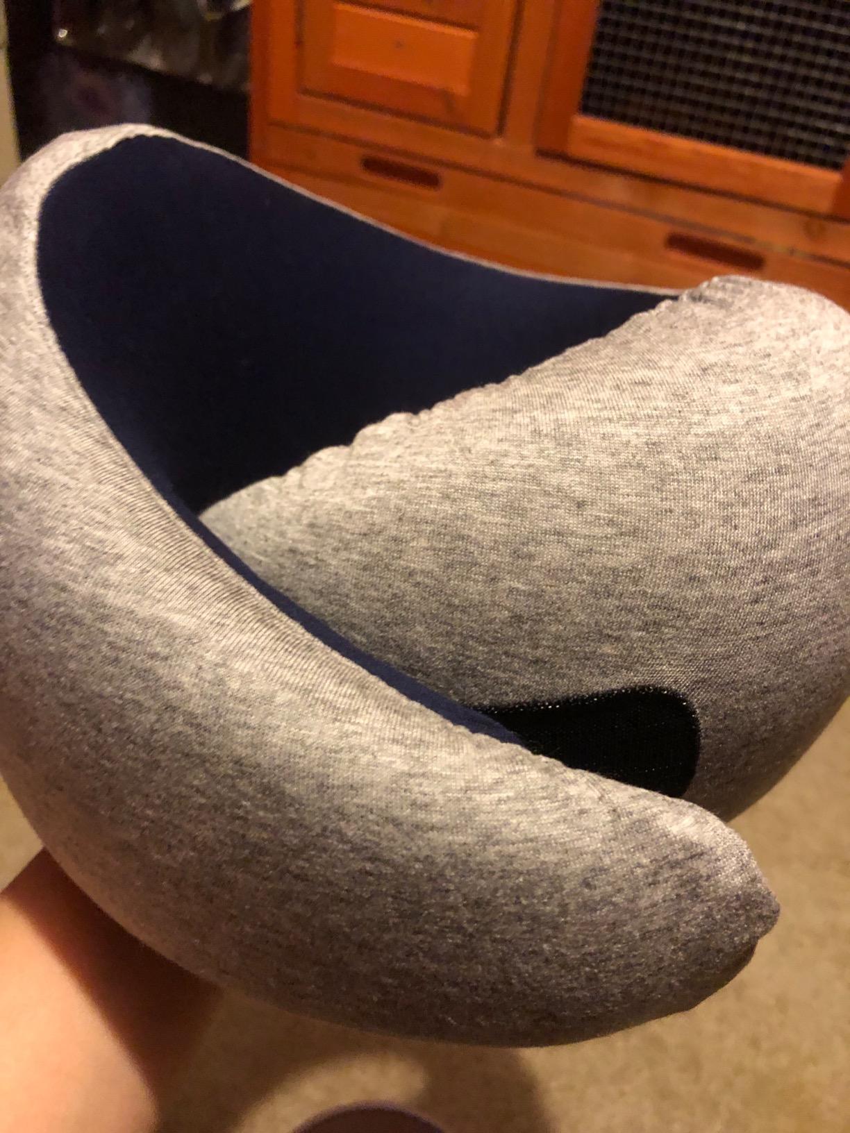 Ostrichpillow GO Travel Pillow, 360° Memory Foam Support, Soft & Washable customer photo 2