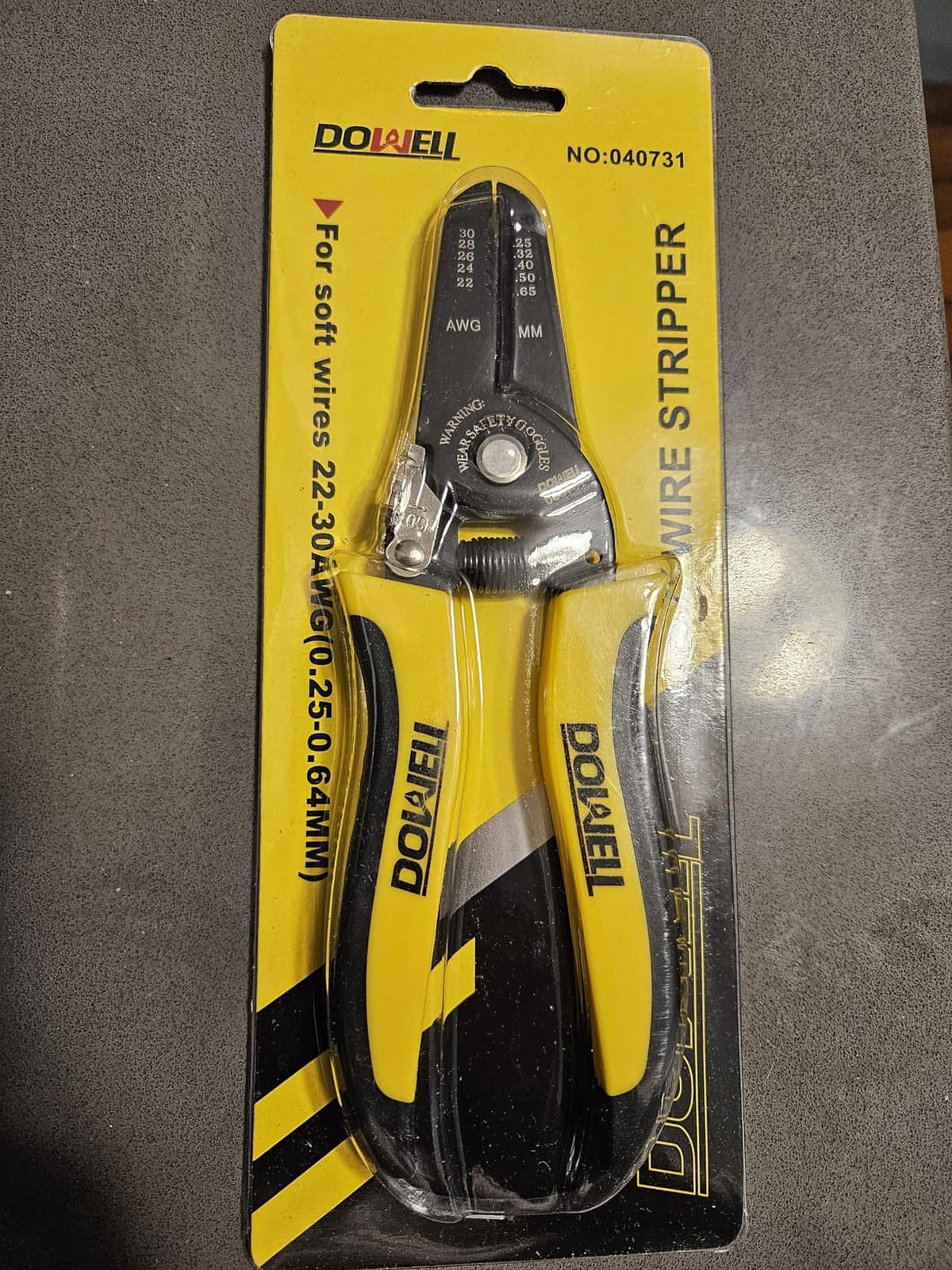 DOWELL Wire Stripper, 22-30 AWG Wire Cutter, Stripping Tool customer photo 2
