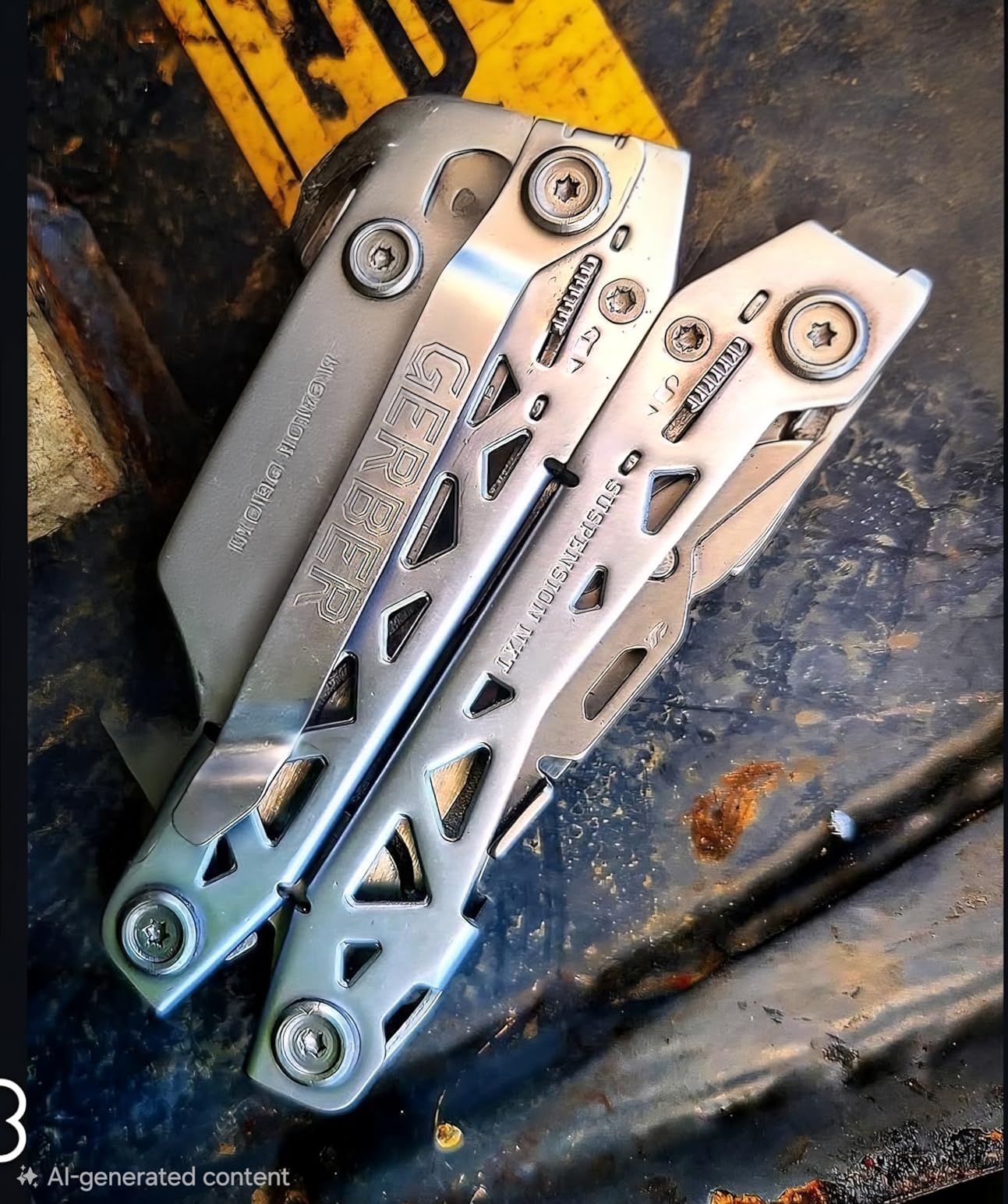 Gerber Suspension NXT 15-in-1 Multitool Pliers, EDC Knife, Stainless Steel | Stainless steel, needle nose pliers, wire stripper, survival/camping gear, gifts for men, EDC pocket clip customer photo 1