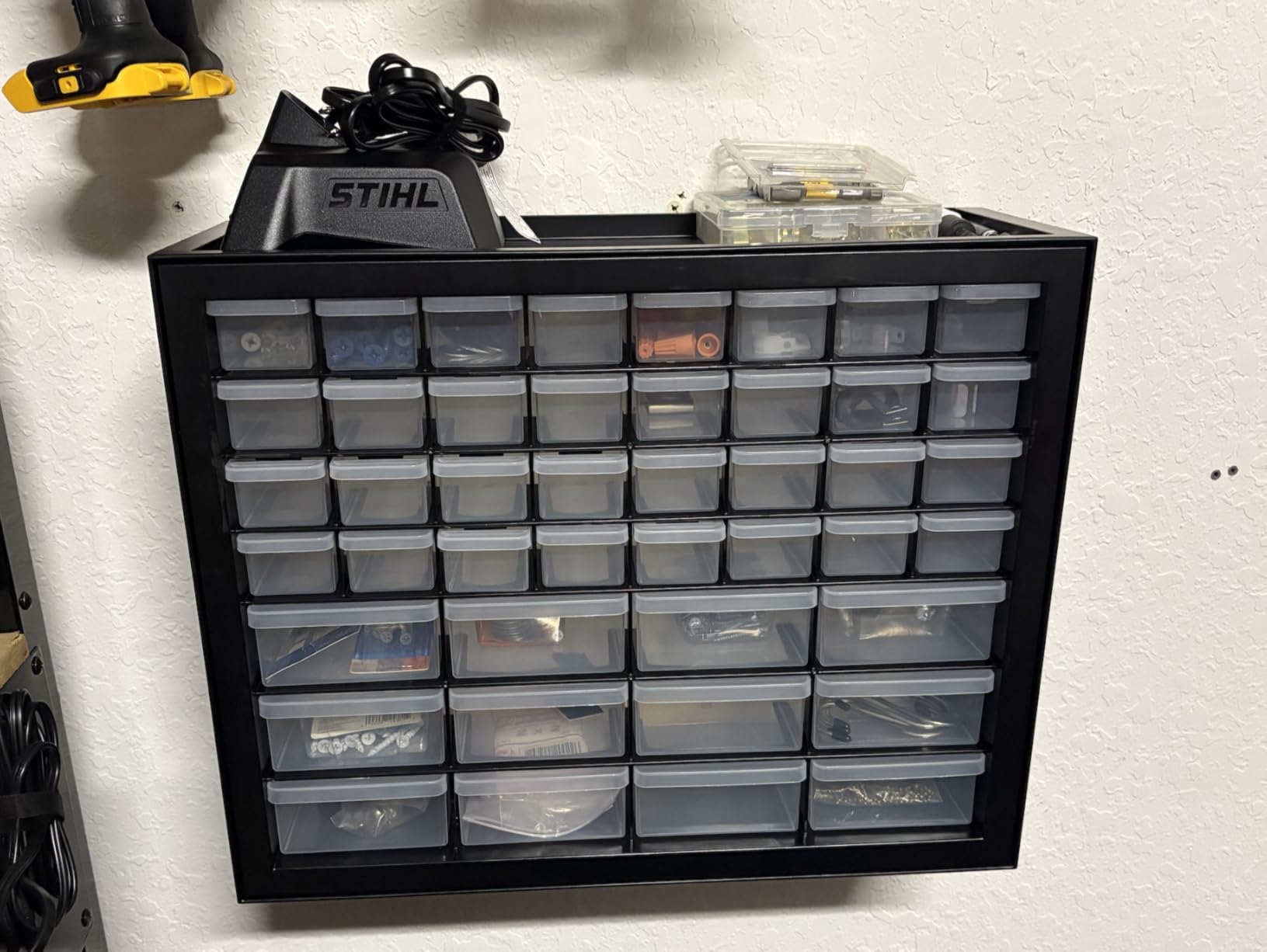 IRIS USA 44-Drawer Small Parts Storage Cabinet, Crafts, Made in USA, Black customer photo 2