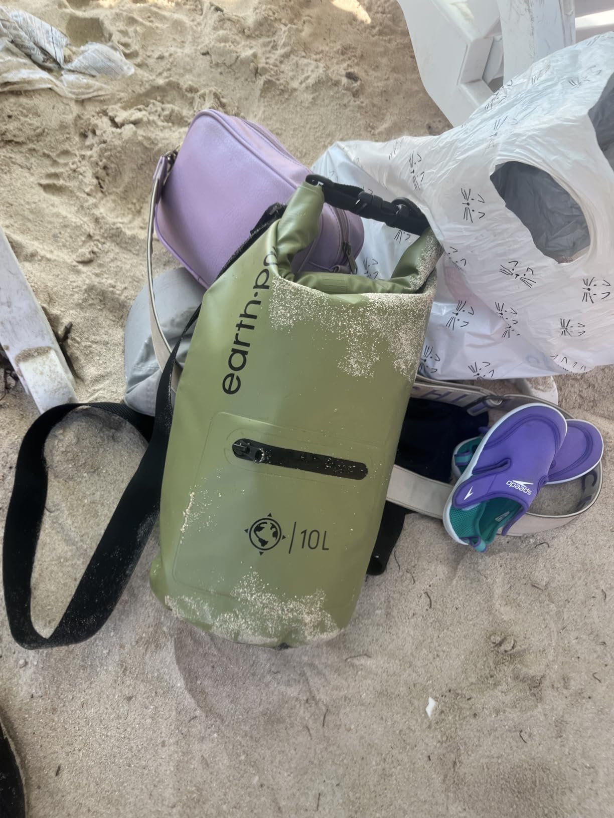 Earth Pak Waterproof Dry Bag with Zippered Pocket - Waterproof Dry Bag Backpack Keeps Gear Dry customer photo 2