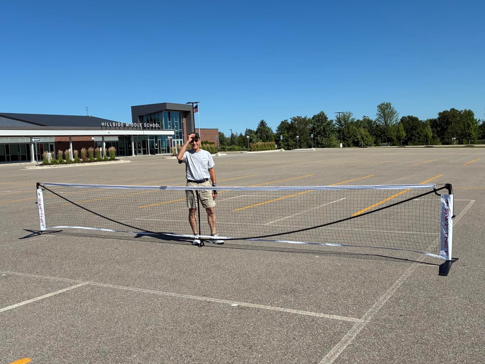 Pickle-Ball SwiftNet 2.1 Portable Pickleball Net System customer photo 2