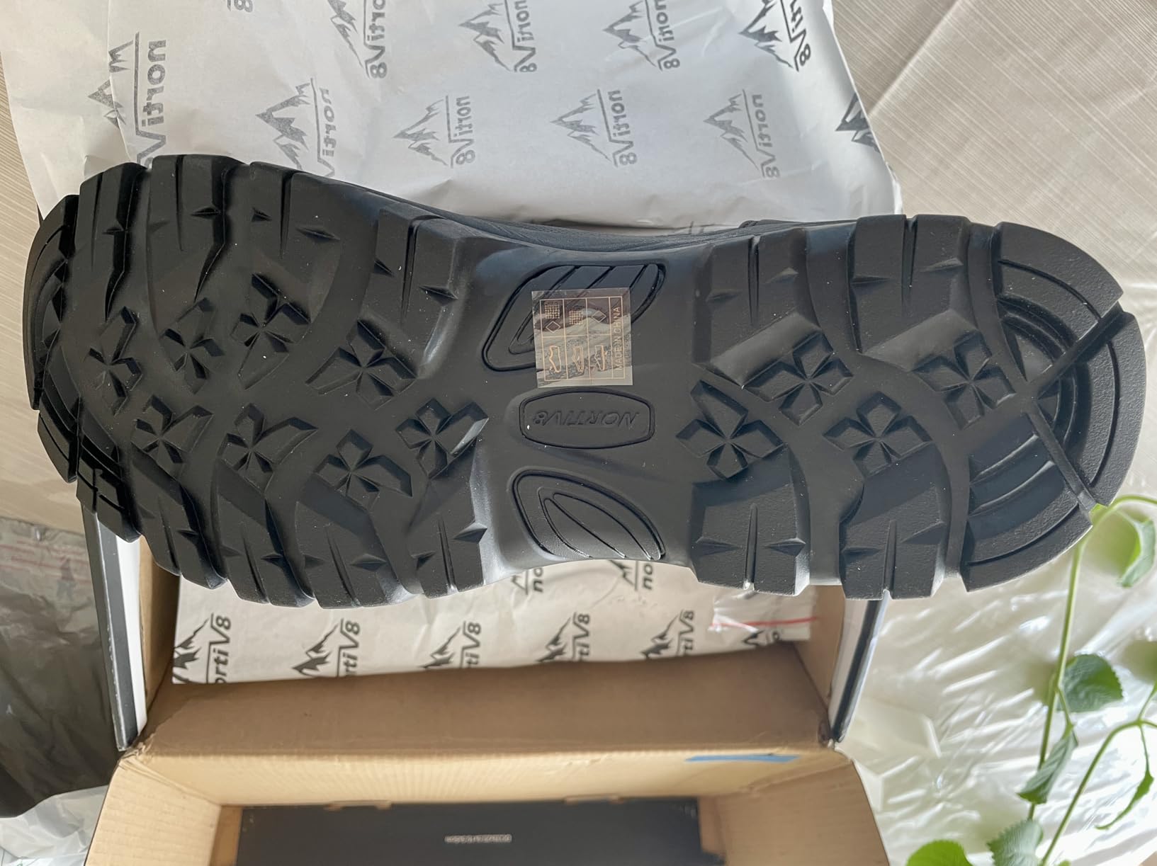 NORTIV 8 Men's Waterproof Hiking Winter Snow Boots | Insulated Construction Hunting Ski Work Boots TUNDRA customer photo 2
