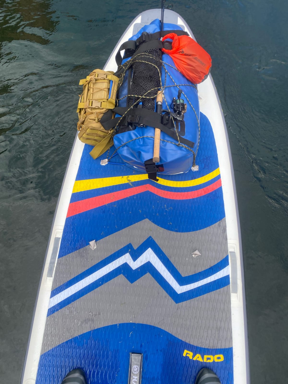 Earth Pak Waterproof Duffel Bag - Heavy Duty Motorcycle Dry Bag with Large Storage Space Perfect for Traveling, Camping, Kayaking, Fishing & Canoeing Bag 50L/70L/90L/120L Sizes customer photo 1