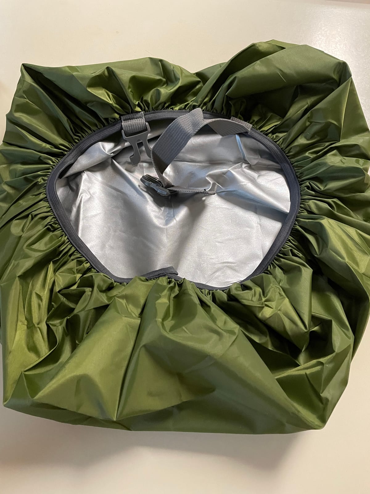 Waterproof Backpack Rain Cover with Anti Slip Buckle Strap for Camping, Hiking, Traveling, Hunting, Biking, 15-80L customer photo 1