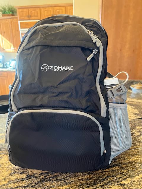 ZOMAKE Lightweight Packable Backpack 30L, Foldable Travel Hiking Daypack customer photo 2