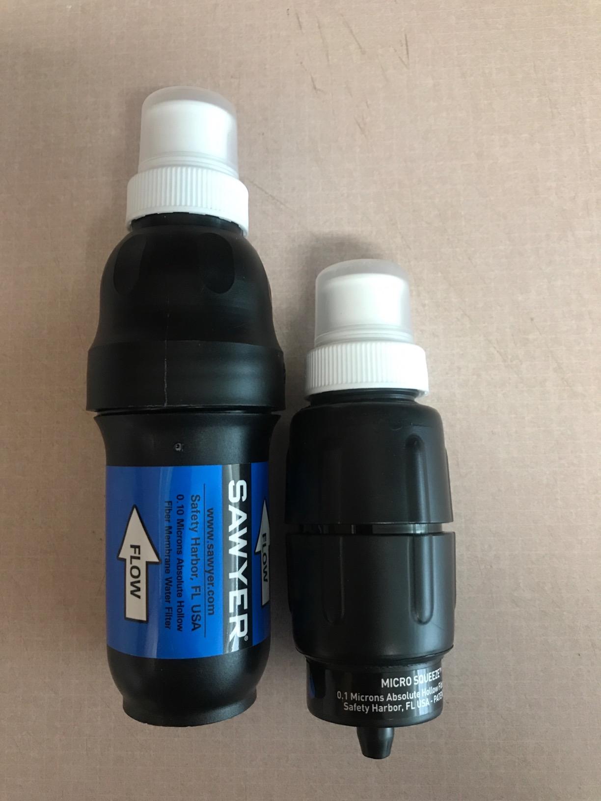 Sawyer Products SP2129 Micro Squeeze Water Filtration System, 1 Pack, Black/Blue customer photo 1