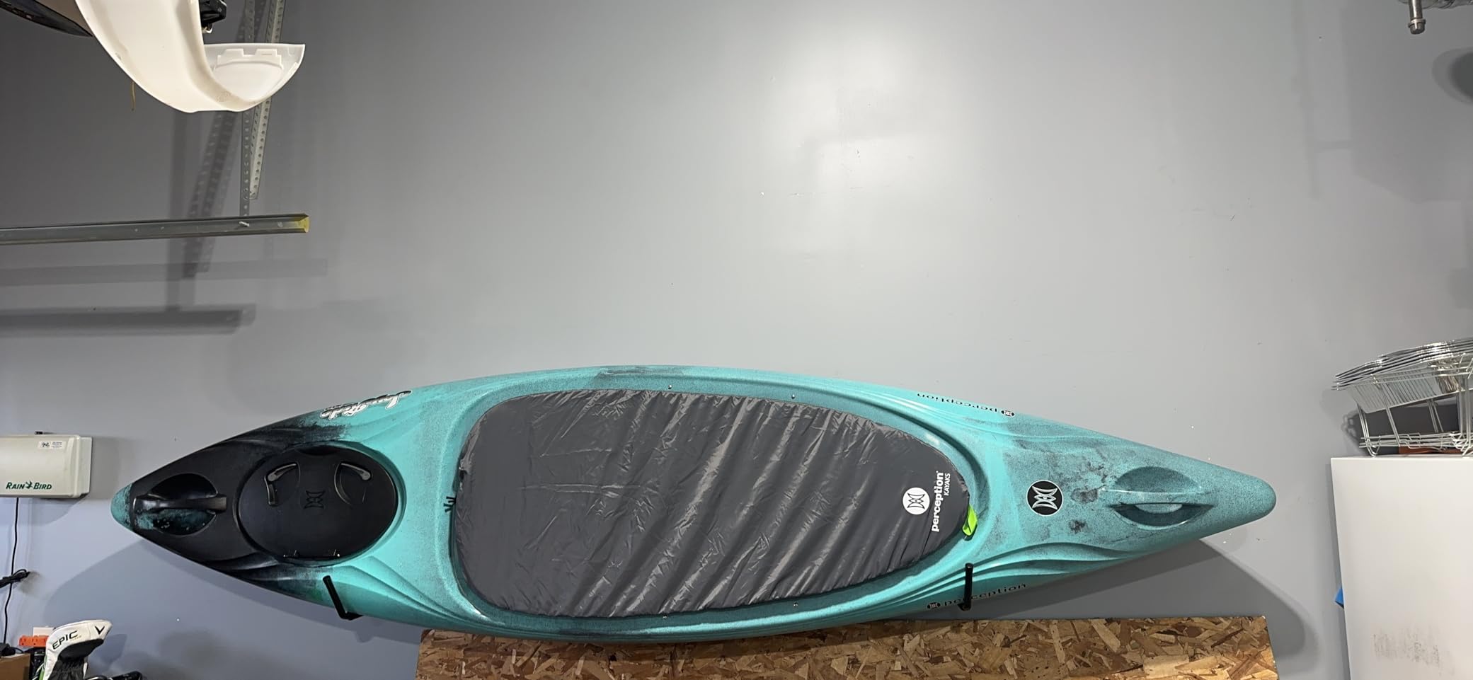 Perception Joyride - Sit Inside Kayak for Adults and Kids - Recreational and Multi-Water Kayak with Selfie Slot customer photo 2