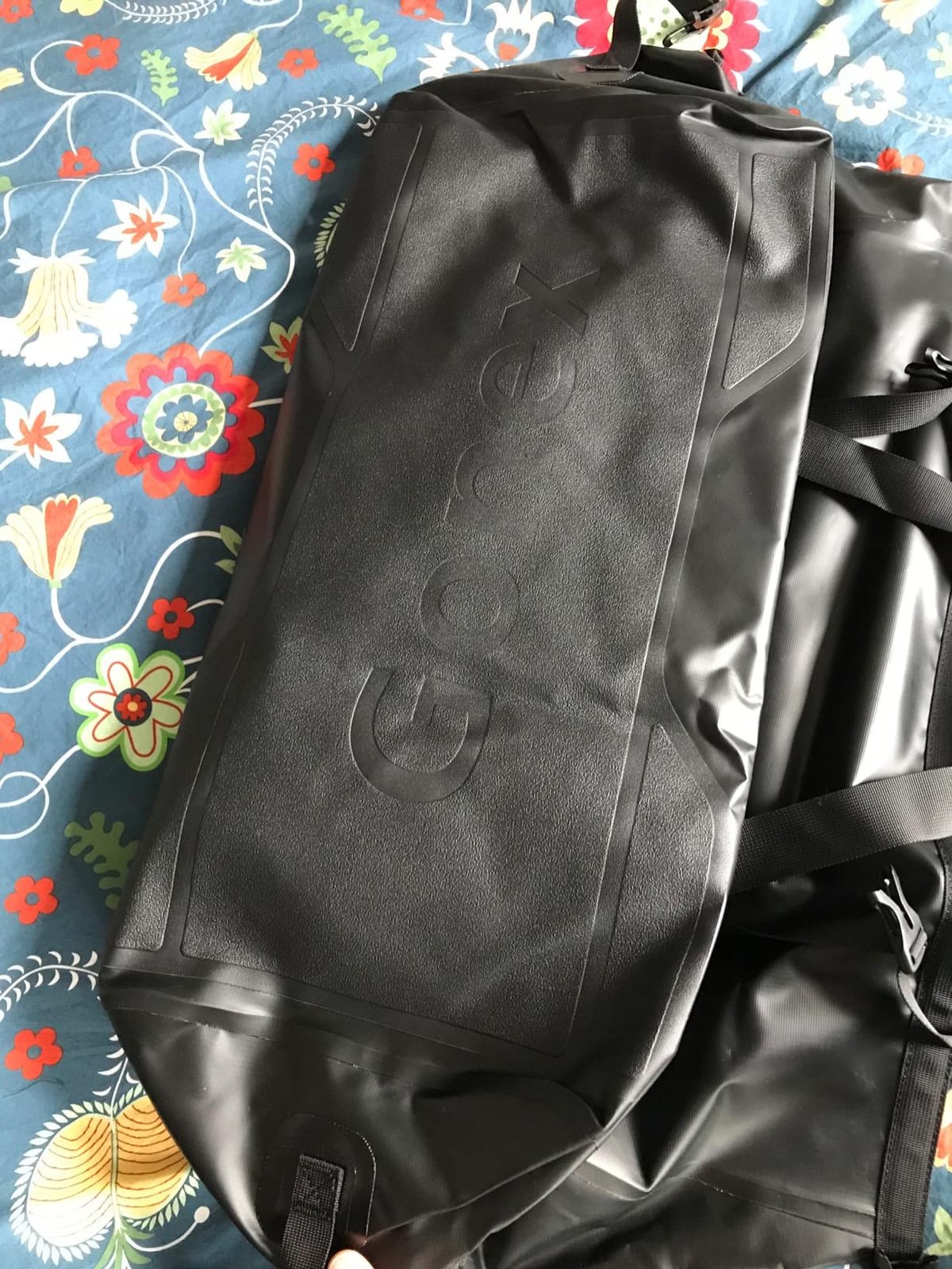 Gonex Waterproof Duffel Bag, 40L/60L/80L Roll-Top Travel Kayaking Dry Bag customer photo 2