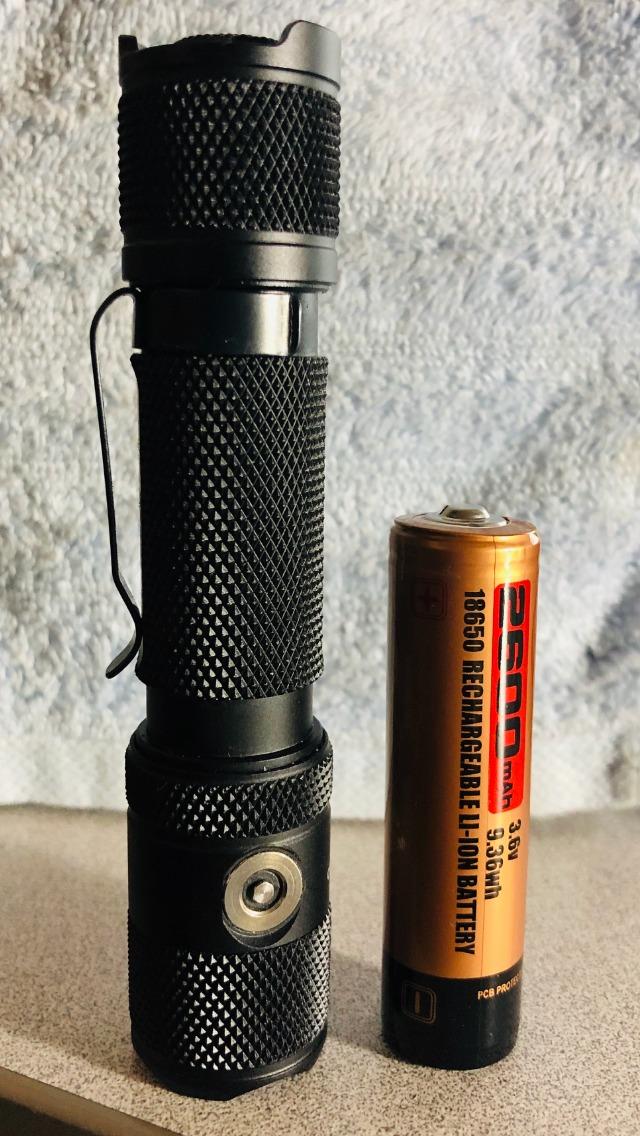 PowerTac M5-G3 2030 Lumens Rechargeable Tactical Flashlight, 330M Throw with Magnetic Charging and Dual Switch, LED Flashlight for Outdoor Emergency customer photo 2