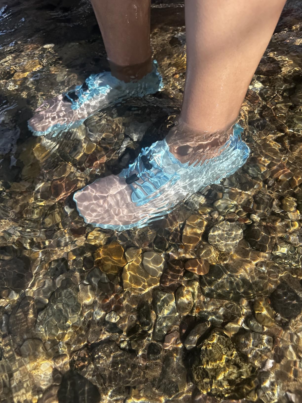 Water Shoes for Women Men - Barefoot Quick-Dry Aqua Socks | Lightweight Swim Shoes for Surfing, Swimming, Beach Sports, Kayaking, Diving | Non-Slip Design customer photo 2