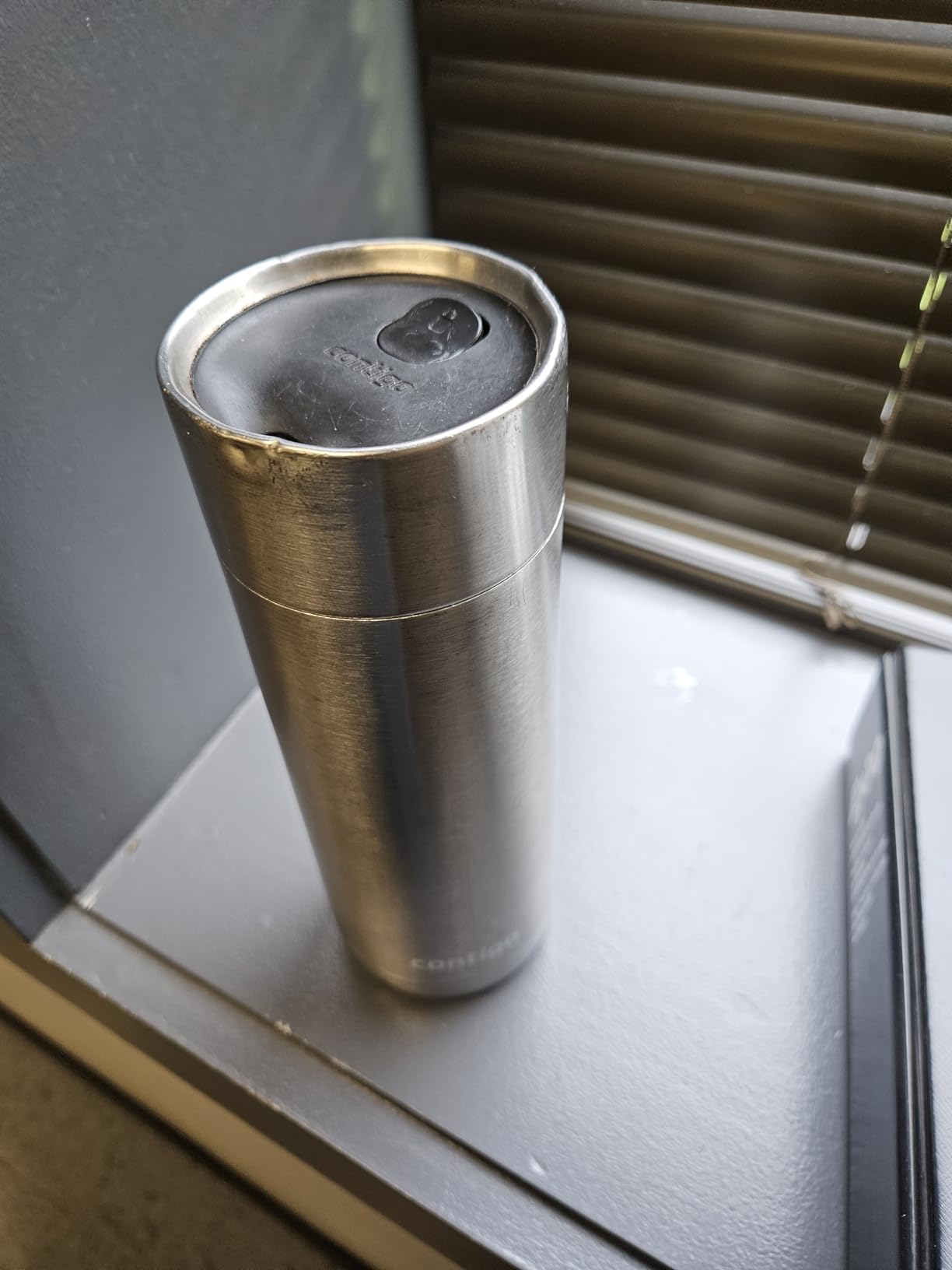 Contigo Luxe Vacuum-Insulated Stainless Steel Thermal Travel Mug 16 Ounces Stainless Steel customer photo 2