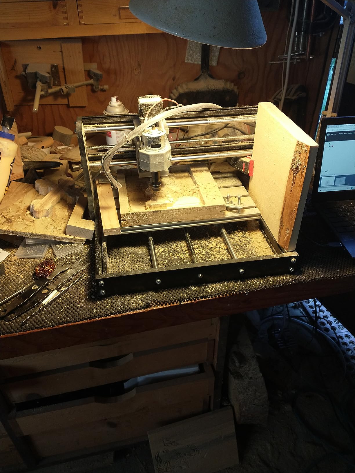 Genmitsu CNC 3018-PRO Router Kit, 3-Axis CNC Machine, Mini Milling Machine customer photo 1