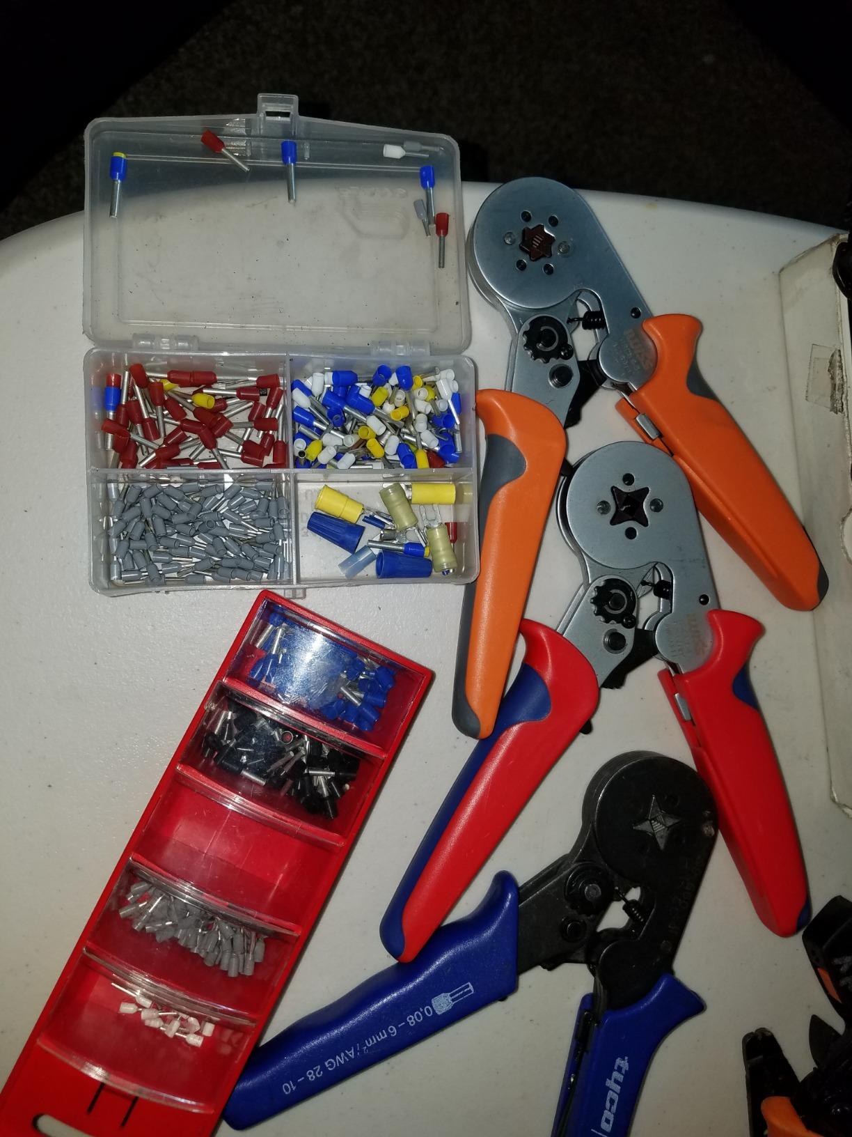 Ferrule Crimping Tool Kit, Ferrule Crimper Plier with 1800PCS Wire Ferrules customer photo 1