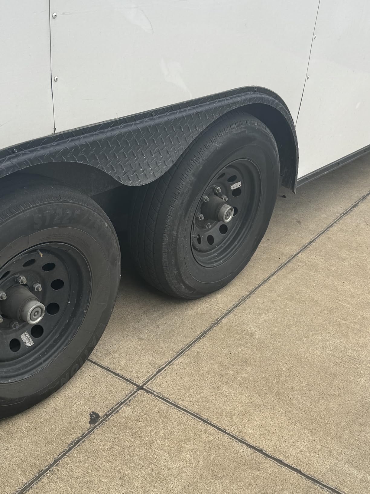 4 x Transeagle ST ST225/75R15 All Season F (12 Ply) All Steel Tires | Trailer Highway All Season Traction 121/117M Rated F (12 Ply) Radial Construction Black Sidewall Tires customer photo 2