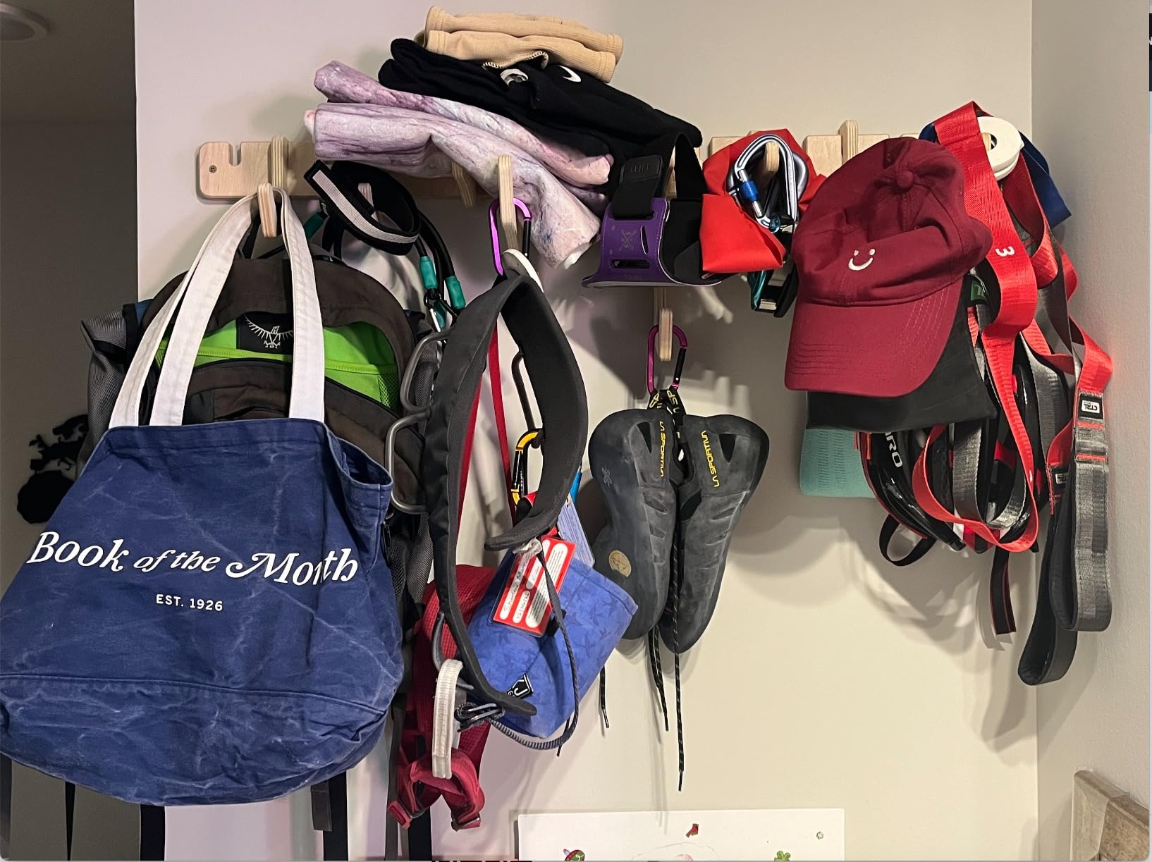 Climbing Gear Rack by Rado Racks customer photo 1