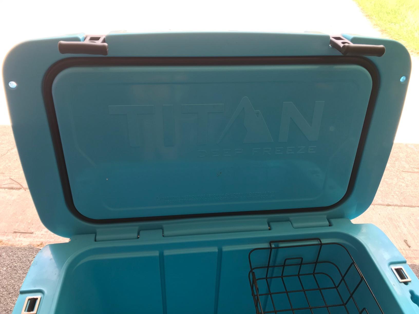 Titan Hard Ice Chest Cooler Roto Cooler with Microban Protection and Deep Freeze Insulation customer photo 1