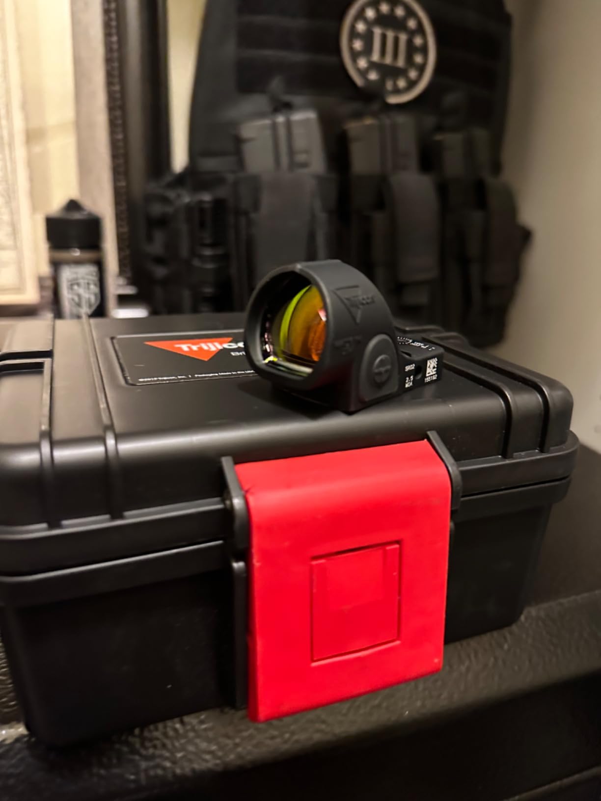 Trijicon SRO 2.5 MOA Adjustable LED Reflex Red Dot Sight, Black – SRO2-C-2500002 customer photo 1