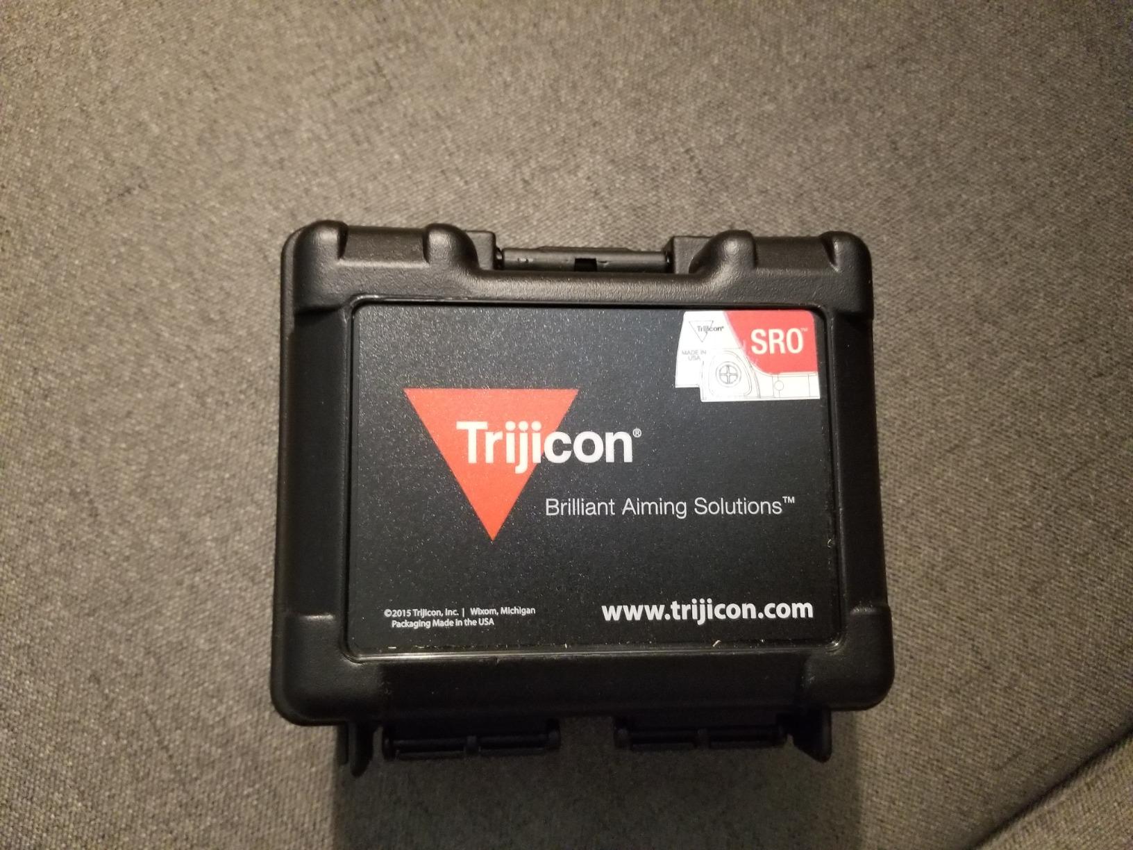 Trijicon SRO 2.5 MOA Adjustable LED Reflex Red Dot Sight, Black – SRO2-C-2500002 customer photo 2