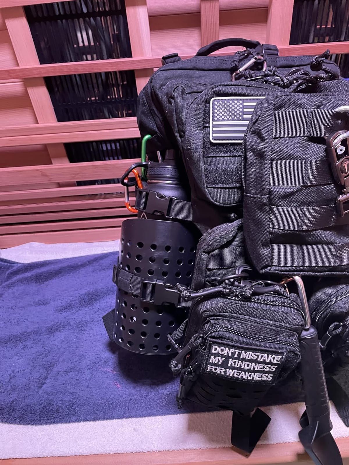 45L Tactical Backpack for Men Women, Military Assault Pack with MOLLE, Large 3 Day Bug Out Bag for Hiking Camping customer photo 2