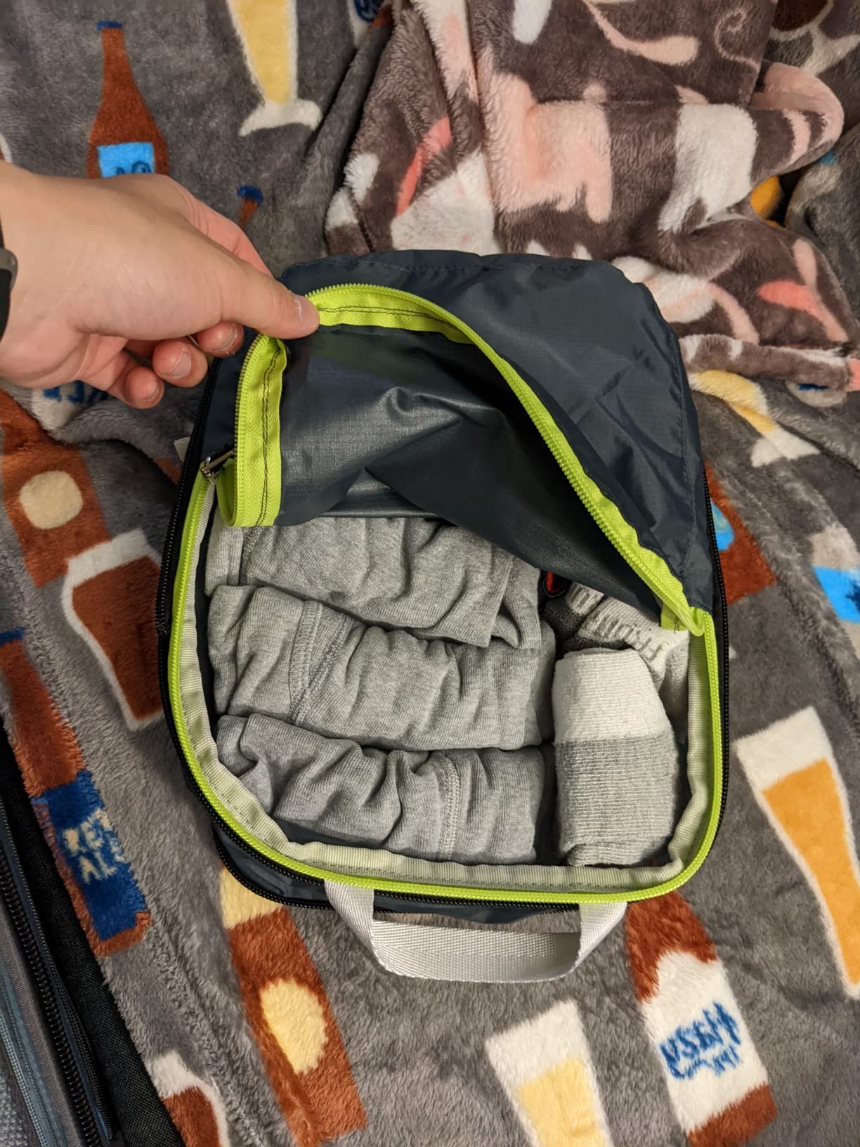 Compression Packing Cubes Set, Suitcase and Backpack Travel Organizer Bags customer photo 1