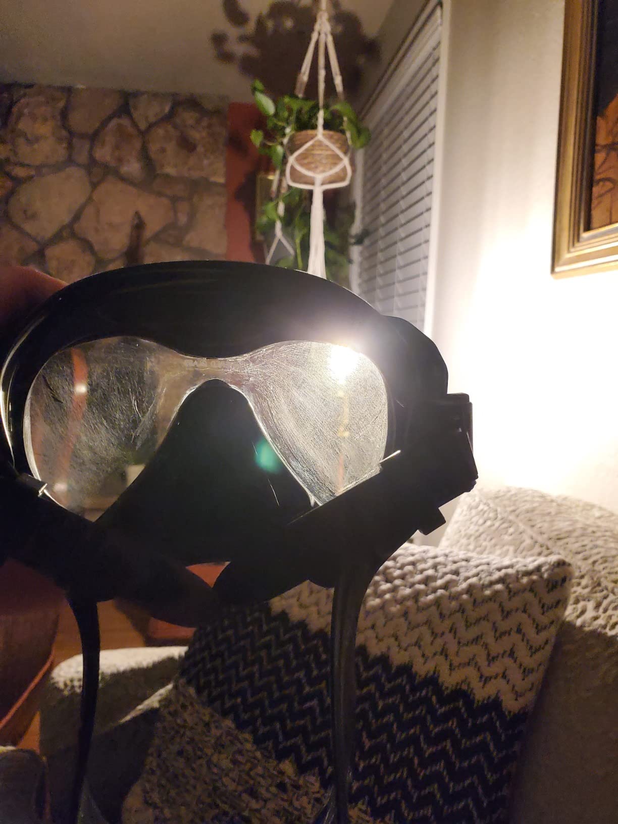 Snorkel Set Adults, Snorkel Mask and Dual Drain Valve Dry Snorkel | Unisex Travel Snorkeling Gear for Adults, Anti-Fog Panoramic View Snorkel Mask and Anti-Leak Dry Top Snorkel for Scuba Diving customer photo 1