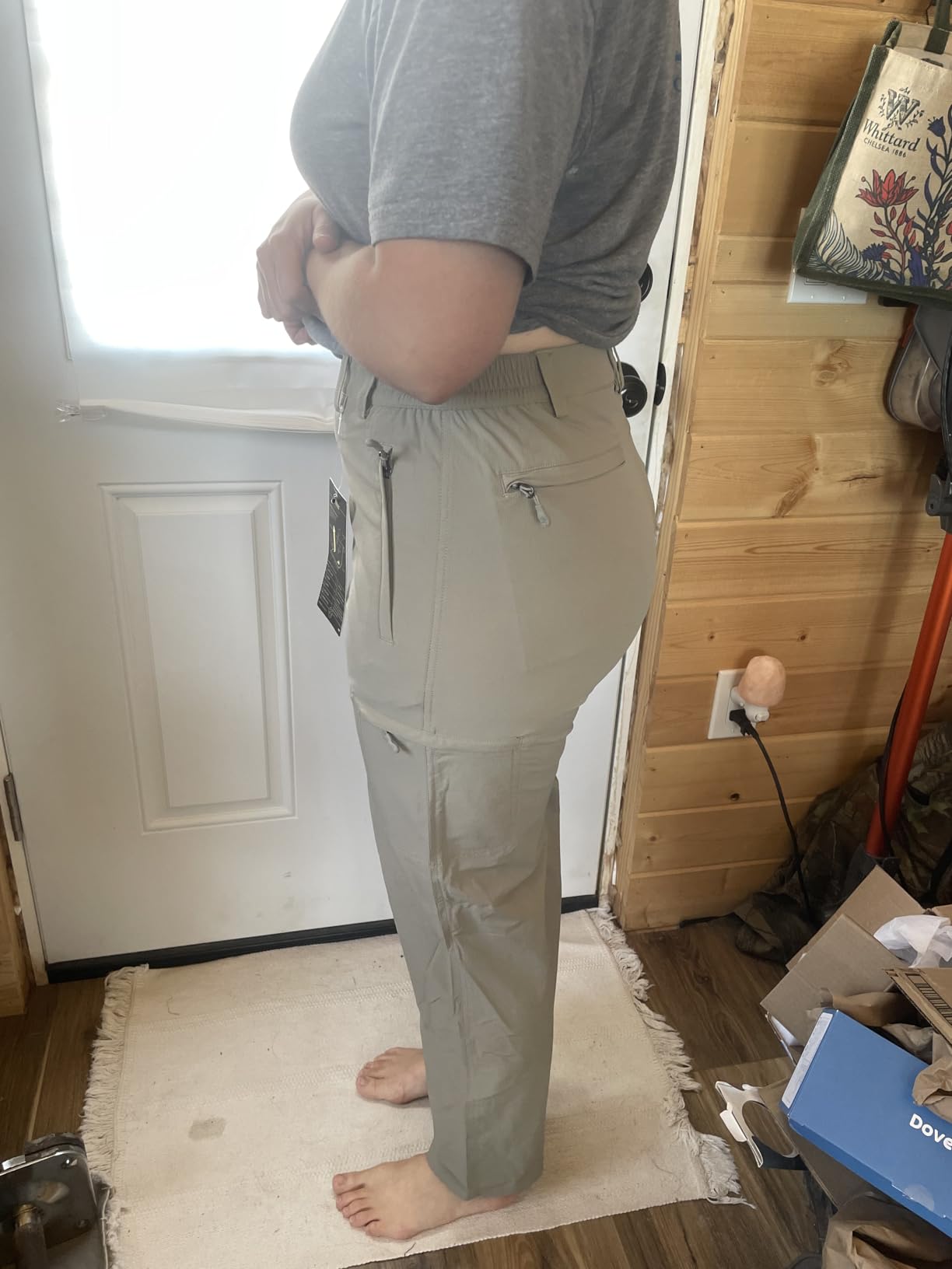 MIER Women's Quick Dry Hiking Pants with 6 Pockets, Lightweight | Water-Resistant & Breathable, UPF 50+, 4-Way Stretch for Comfort, Adjustable Waistband, For Travel & Active Outdoor Use customer photo 2