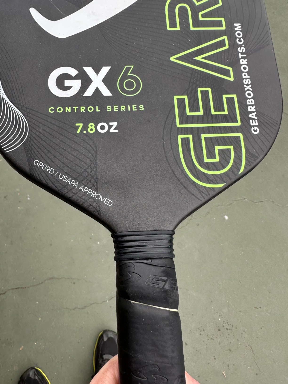 Gearbox GX6 Carbon Fiber Pickleball Paddle customer photo 1