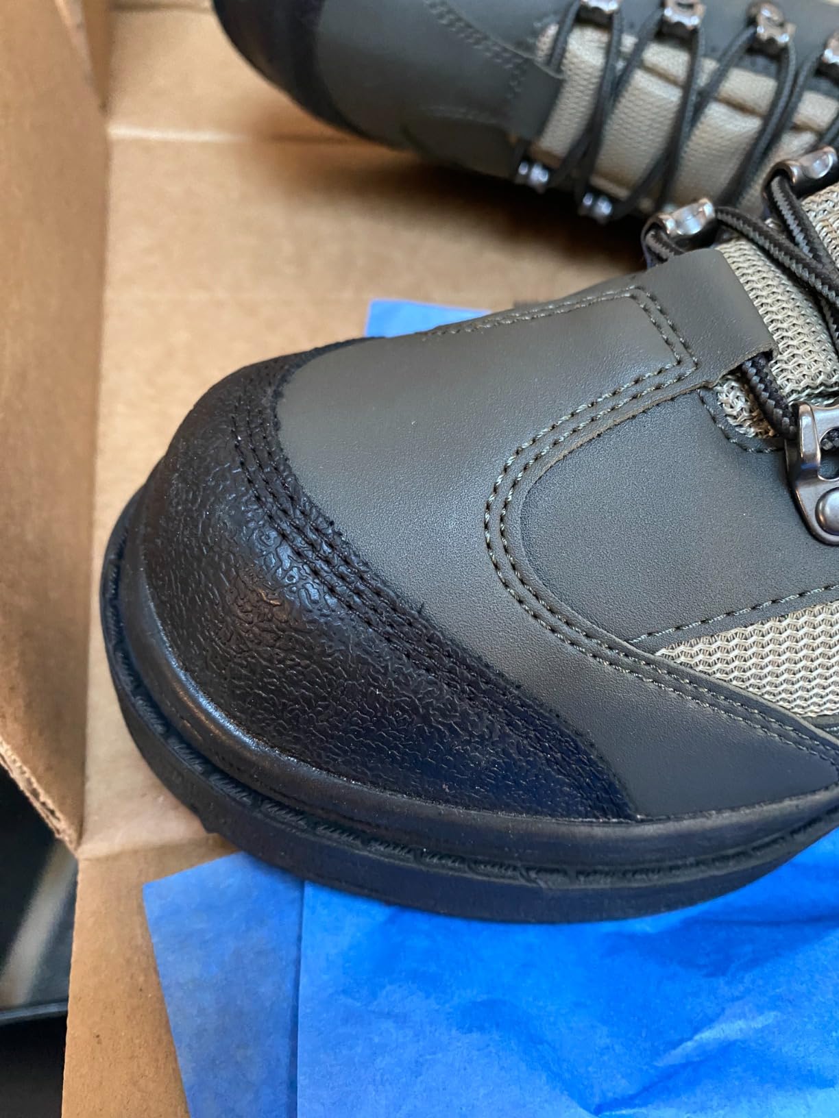 FROGG TOGGS Men's Hellbender Waterproof Fishing Wading Boot for Fishing in Felt or Cleated, Cleated, 12 customer photo 2