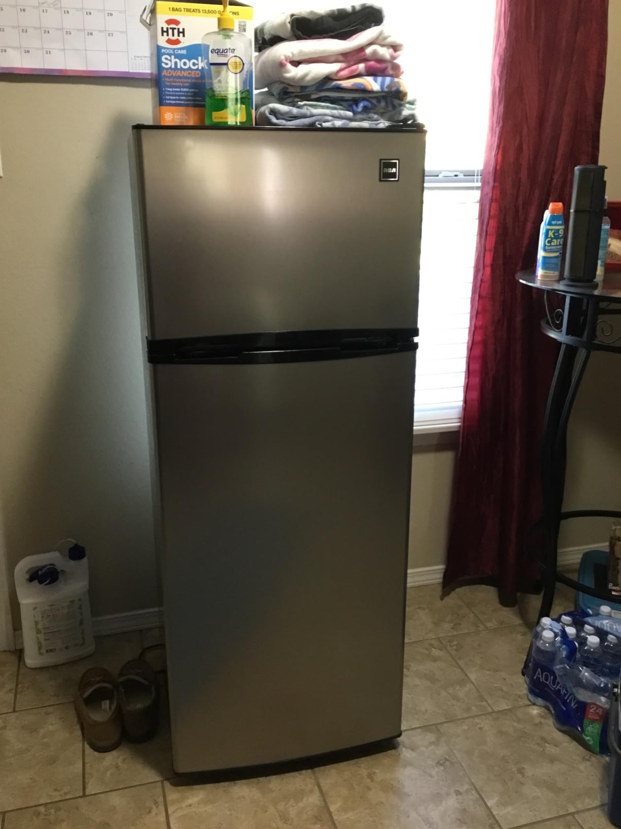 ARCTIC CHEF ACFR741WHITE6COM Apartment Size Large Compact Fridge, 7.5, White customer photo 1