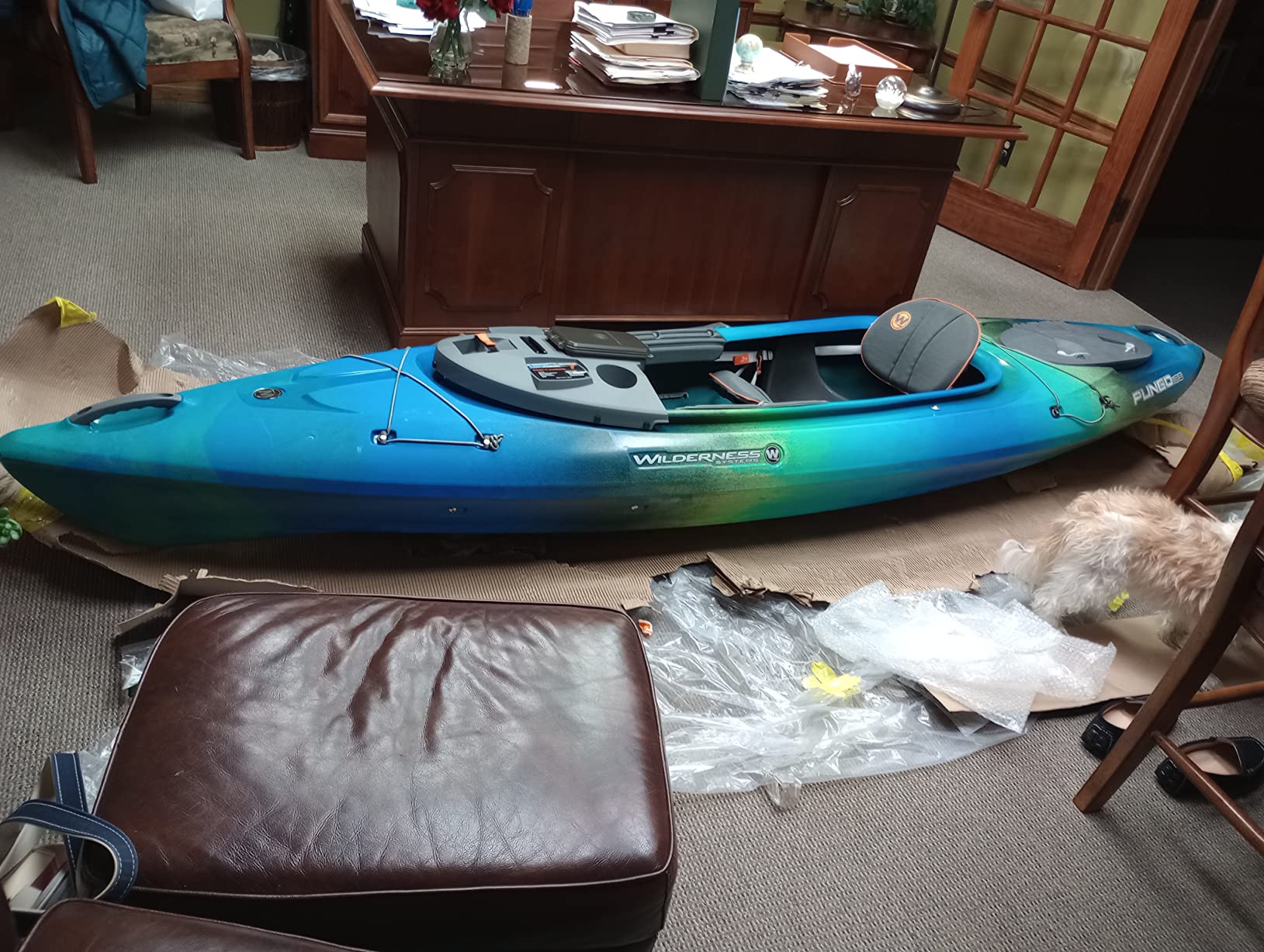 Wilderness Systems Pungo 105 Recreational Kayak - Sit Inside - Phase 3 Air Pro Comfort Seating - 10.6 ft customer photo 2