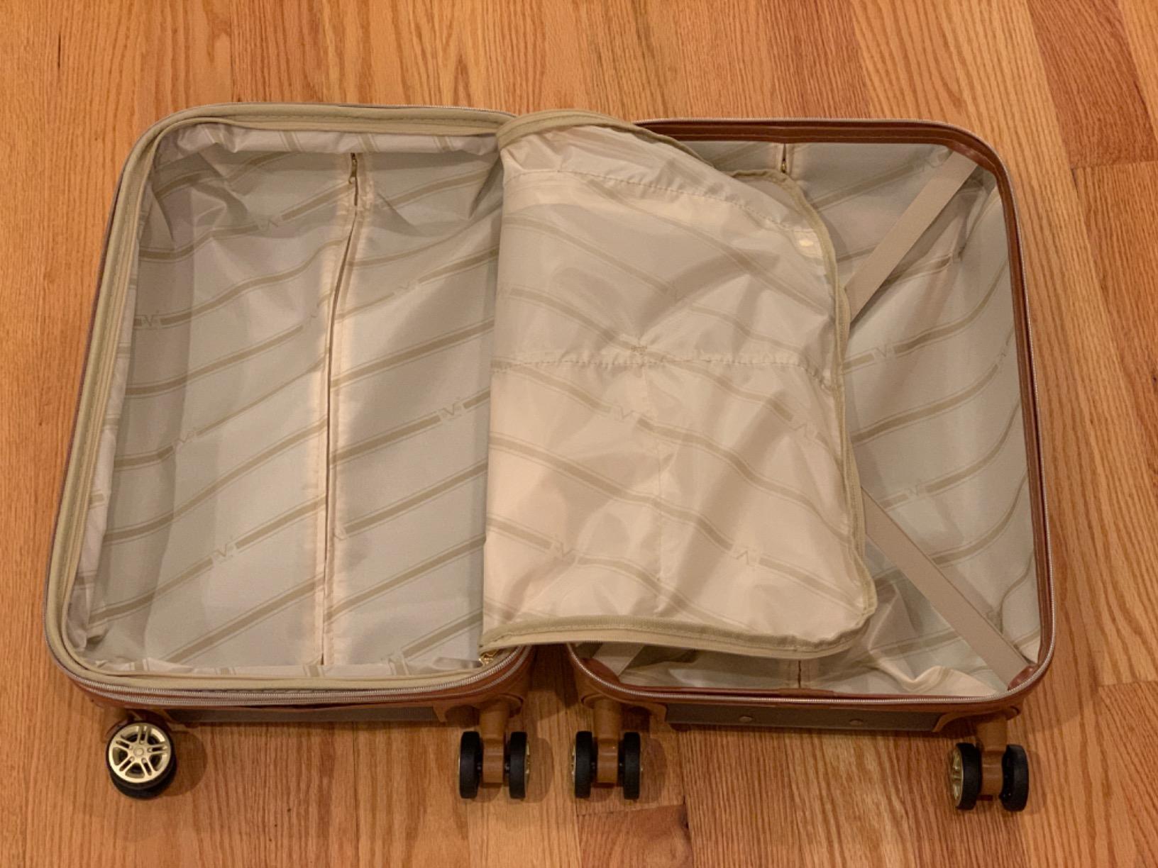19V69 Italia Vintage 3 Piece Expandable Hard Spinner Luggage Set customer photo 2
