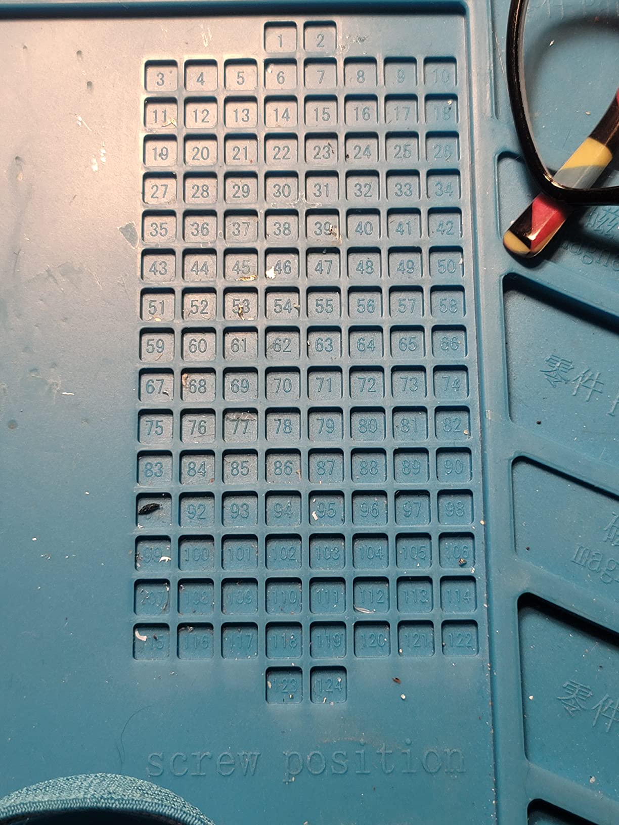 CPB Heat Resistant 932°F Silicone Soldering Mat, Anti-static Magnetic Mat customer photo 2
