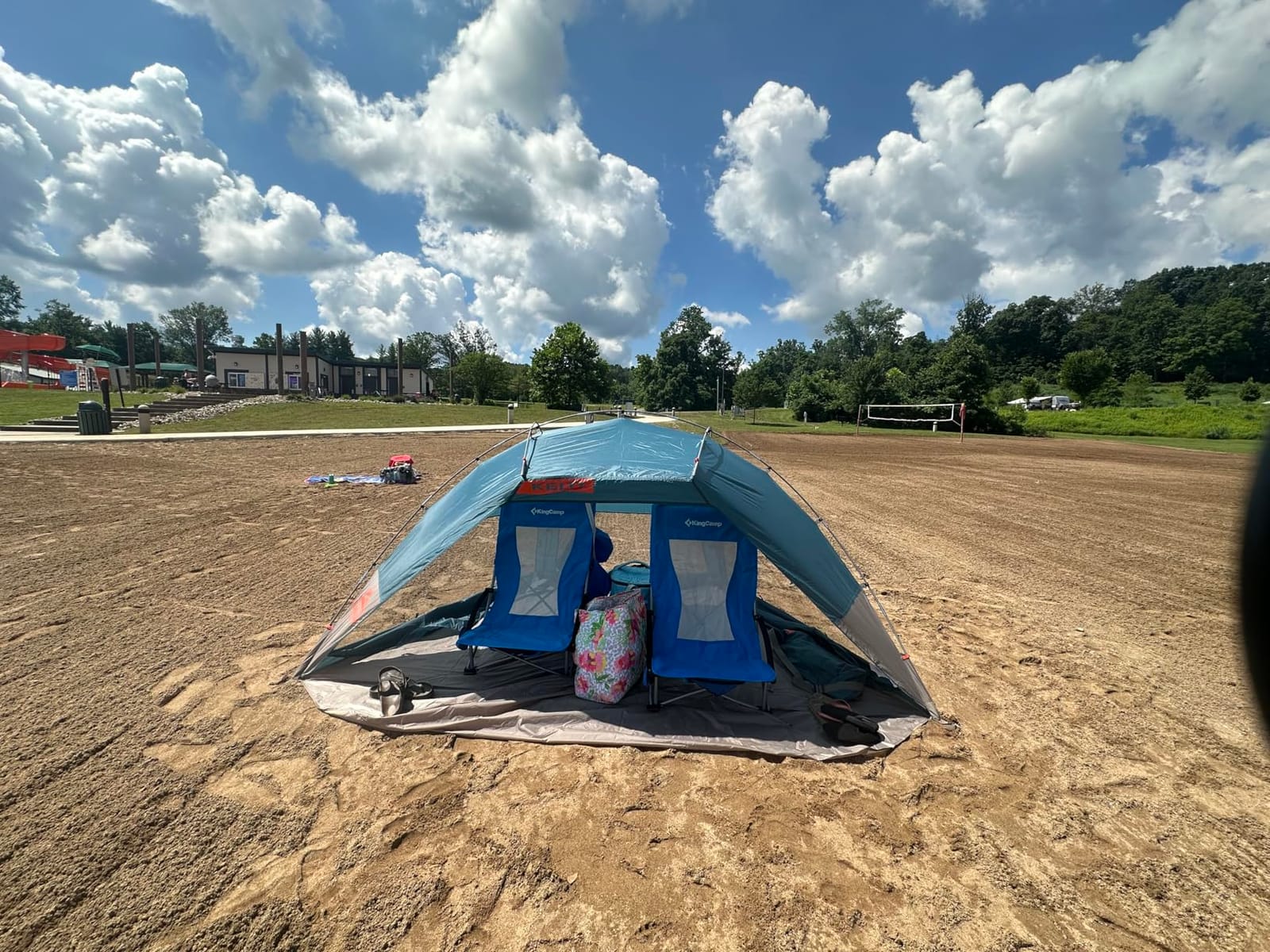 Kelty Cabana Beach Cabana with Adjustable Side Walls and Windows, Easy Fast Setup, Sturdy Frame, Shade and Sun Protection, Built to Last customer photo 2