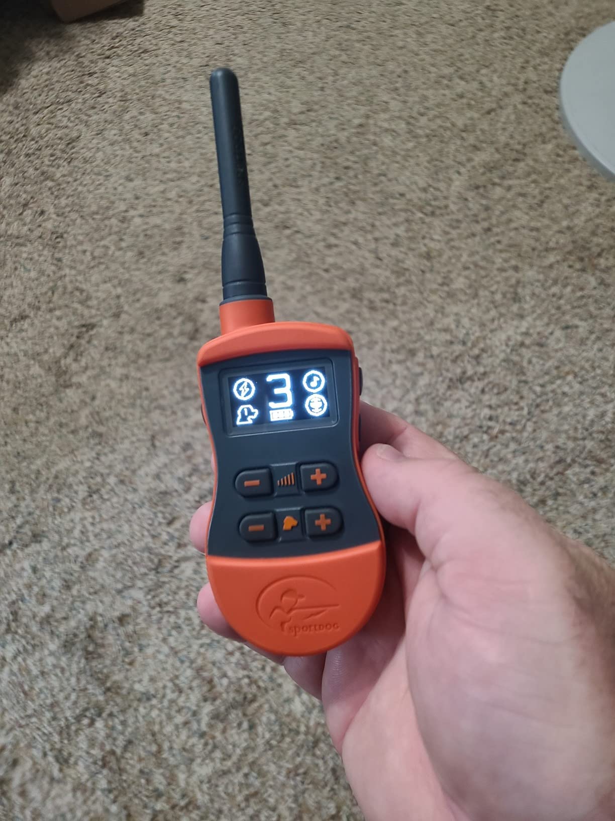 SportDOG SportTrainer 875 Remote Dog Trainer, Black, 1/2 Mile Range | Built for Field Training & Hunting With Close Working Dogs, 10 Levels Static, Tone, Vibration, OLED Screen, DryTek Waterproof customer photo 2