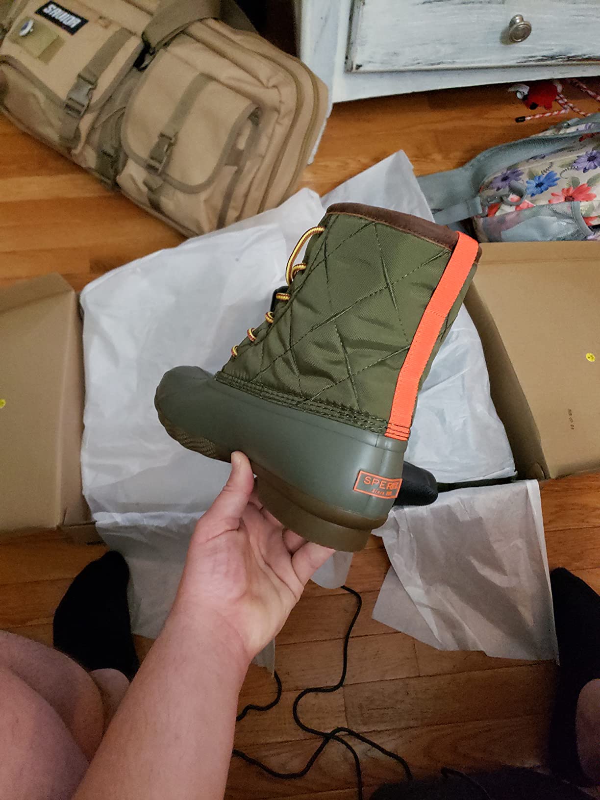 Sperry Men's Saltwater Duck Rain Boot customer photo 1