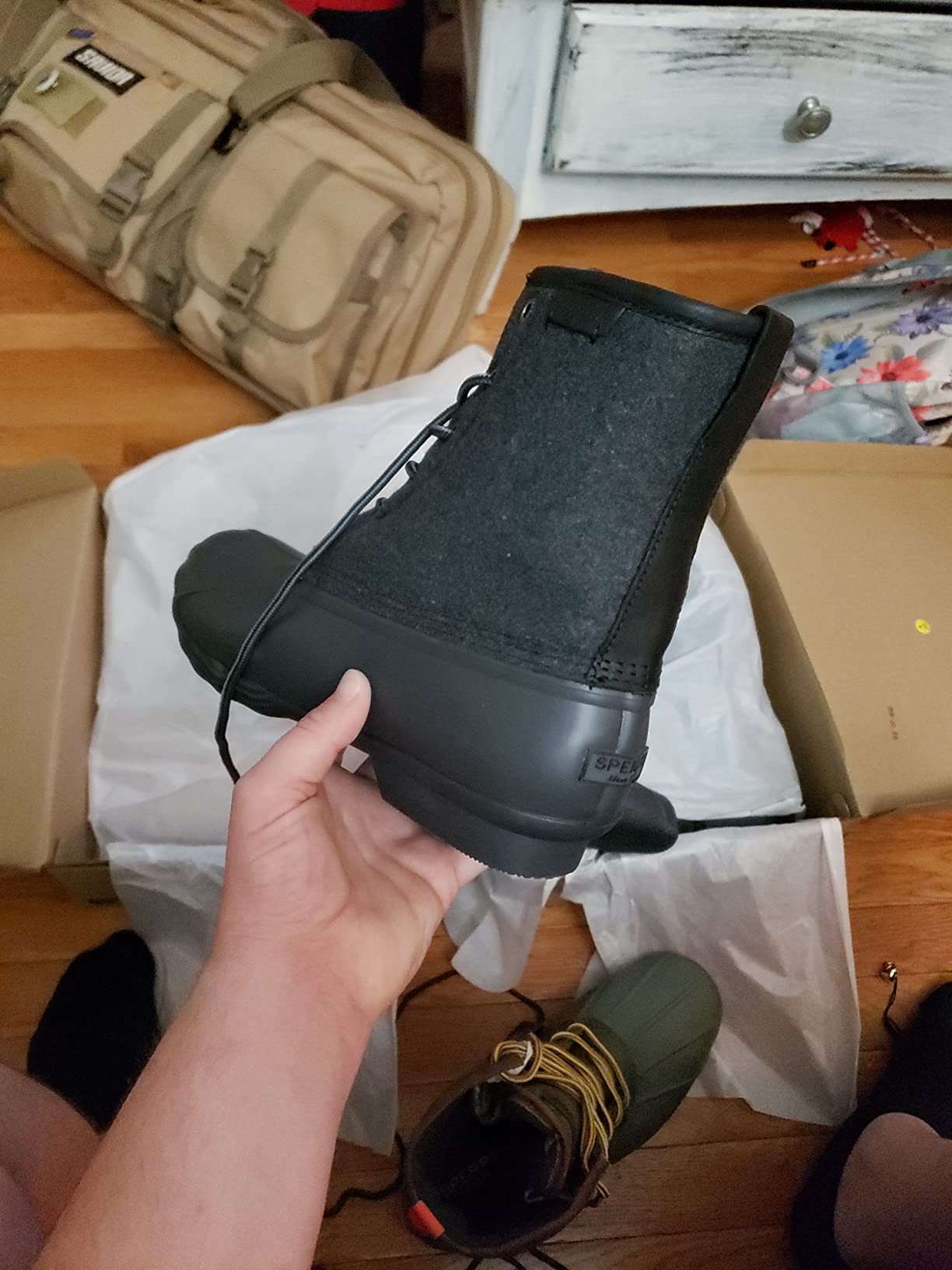 Sperry Men's Saltwater Duck Rain Boot customer photo 2