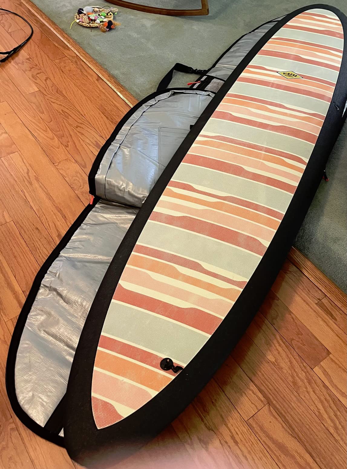 OCEANBROAD Surfboard Bag Longboard Bag Surf Day Bag Travel Bag | 5'0, 5'6, 6'0, 6'6, 7'0, 7'6, 8'0, 8'6, 9'0, 9'6, 10'0 customer photo 1