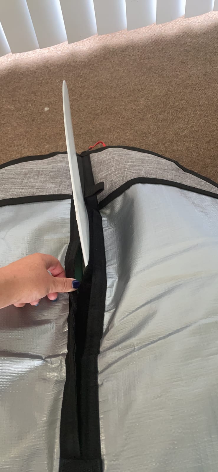 OCEANBROAD Surfboard Bag Longboard Bag Surf Day Bag Travel Bag | 5'0, 5'6, 6'0, 6'6, 7'0, 7'6, 8'0, 8'6, 9'0, 9'6, 10'0 customer photo 2