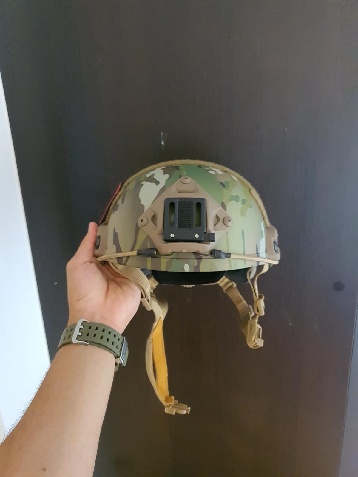DLP Lightweight Tactical Bump Helmet - ImpaX Extreme Plus High Cut Fast Helmet, OPS Core Style MICH/ACH Military Airsoft Helmet w/NVG Mount & Accessory Bundle customer photo 2