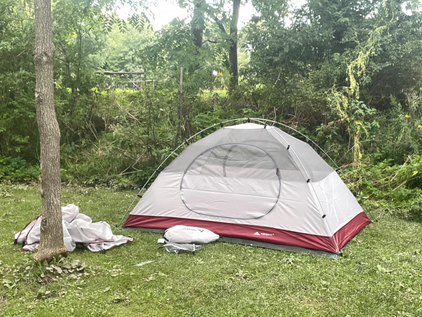 Forceatt Camping Tent 2/3/4 Person, Professional Waterproof & Windproof Lightweight Backpacking Tent Suitable for Outdoor, Hiking, Camping, Mountaineering and Travel customer photo 1