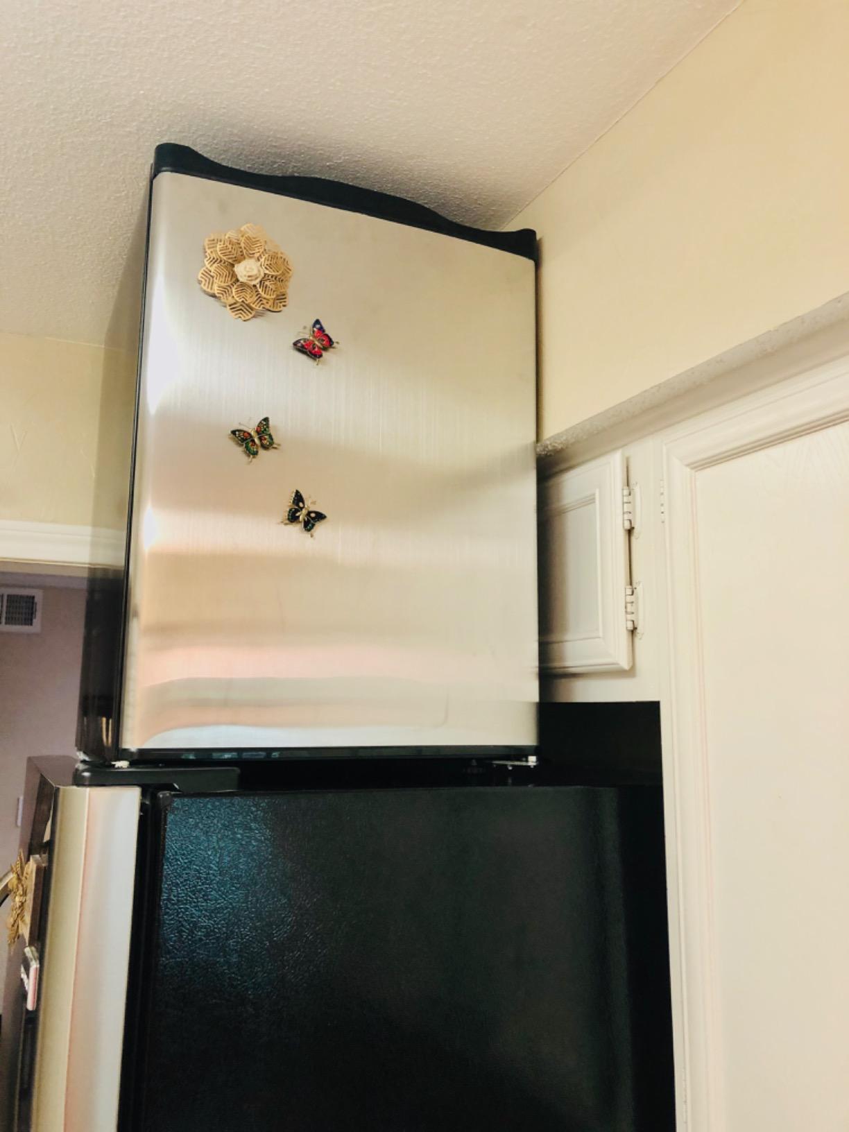 Kismile Small Freezer Upright, 3.0 Cu.ft Mini Freezer, Stainless Steel customer photo 1