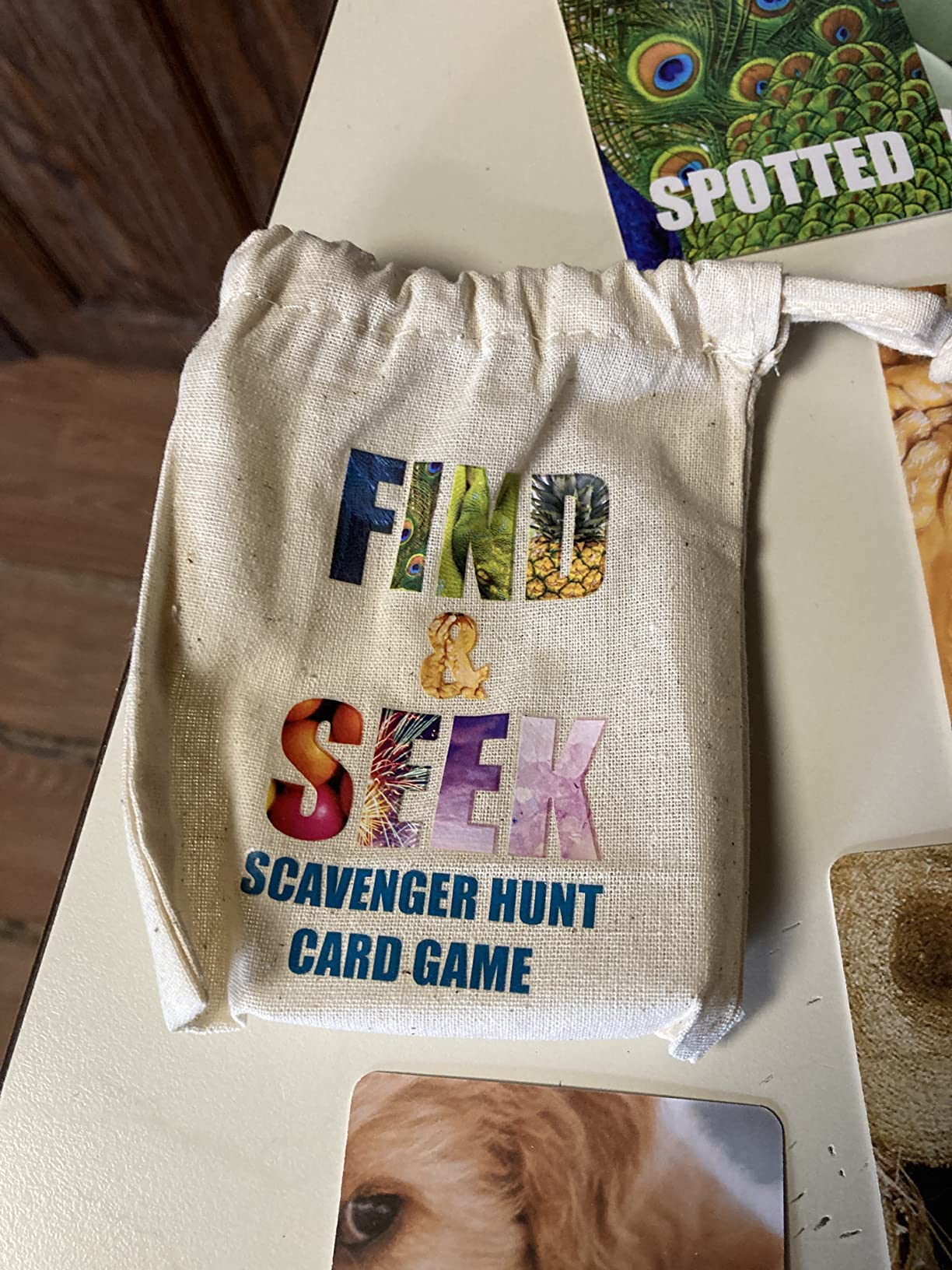 Hapinest Find and Seek Scavenger Hunt Card Game, Indoor Outdoor Activities for Kids Toddler & Family, Beach Camping Travel Car Games for Road Trips, Kids Scavenger Hunt Game Age 3 4 5 6 Years Old & Up customer photo 2