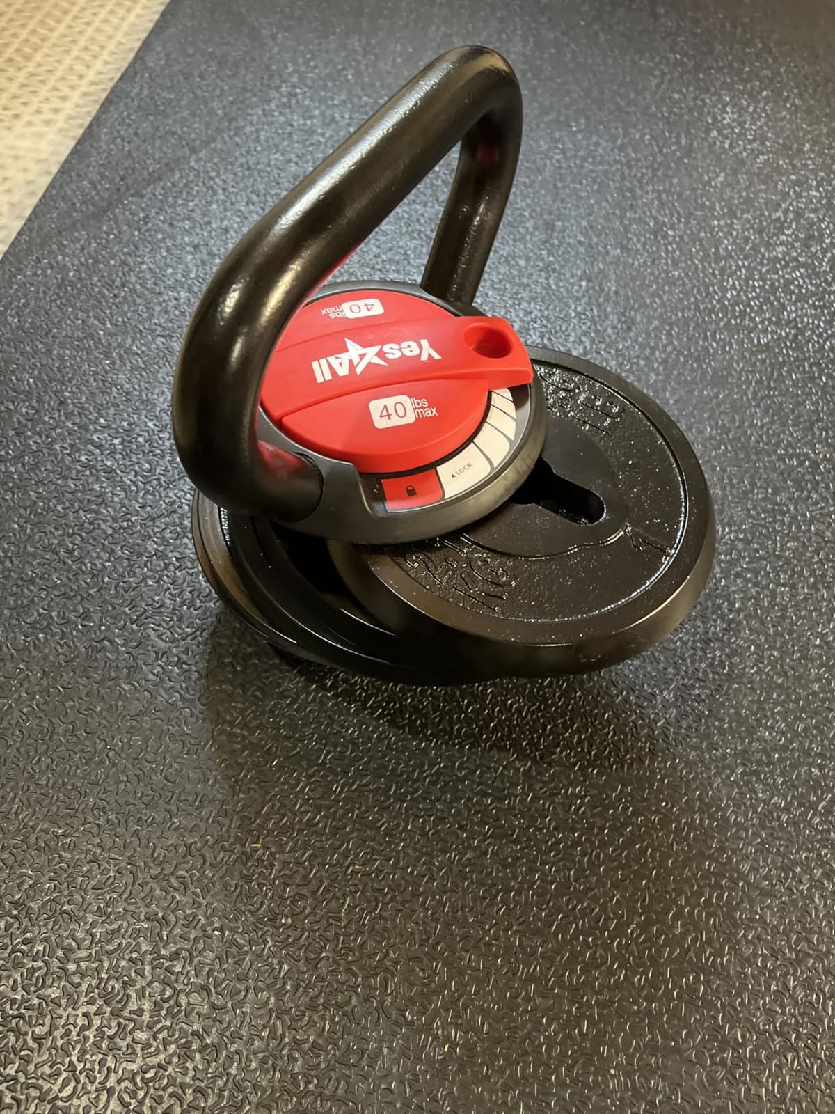 Yes4All Adjustable Kettlebell Set, Strength Training Weights customer photo 2