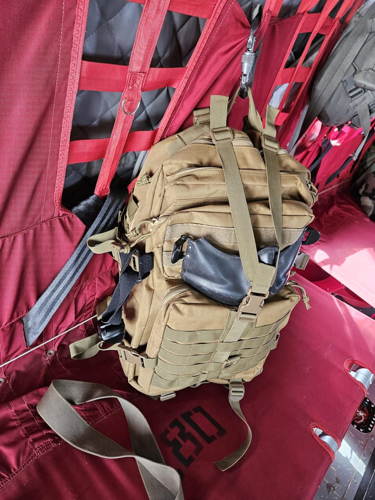 Tru Salute 45L Military Tactical Backpack Large Army 3 Day Assault Pack Molle Bug out Bag Rucksack (Tan) customer photo 2