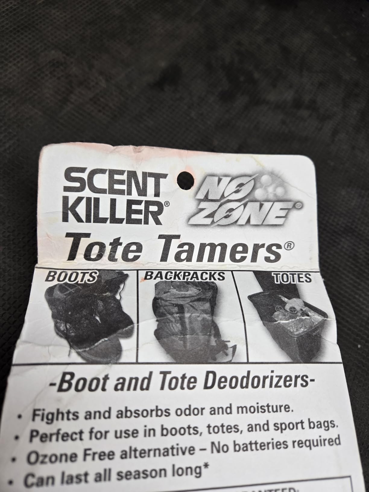 Wildlife Research Center Scent Killer No Zone Tote Tamers customer photo 1