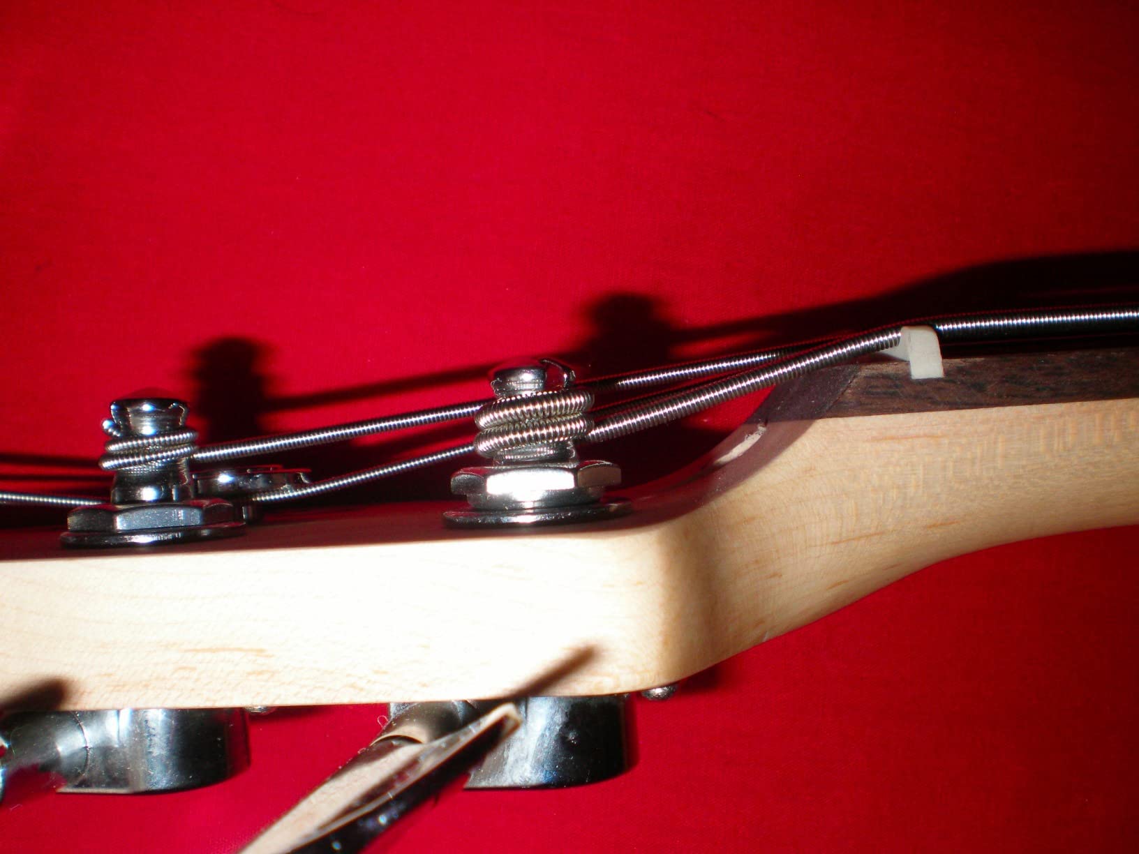 Fender Mini Precision Bass Guitar, Short Scale, 3/4 Size, Dakota Red | Compact short scale bass for kids and beginners, travel-friendly, iconic P Bass tone, laurel fingerboard, starter bass customer photo 1